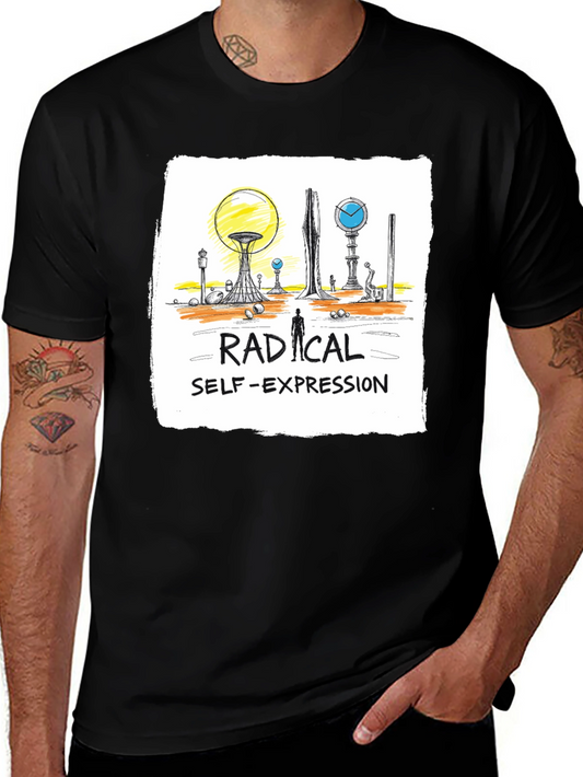 Radical Self-Expression Graphic T-Shirt