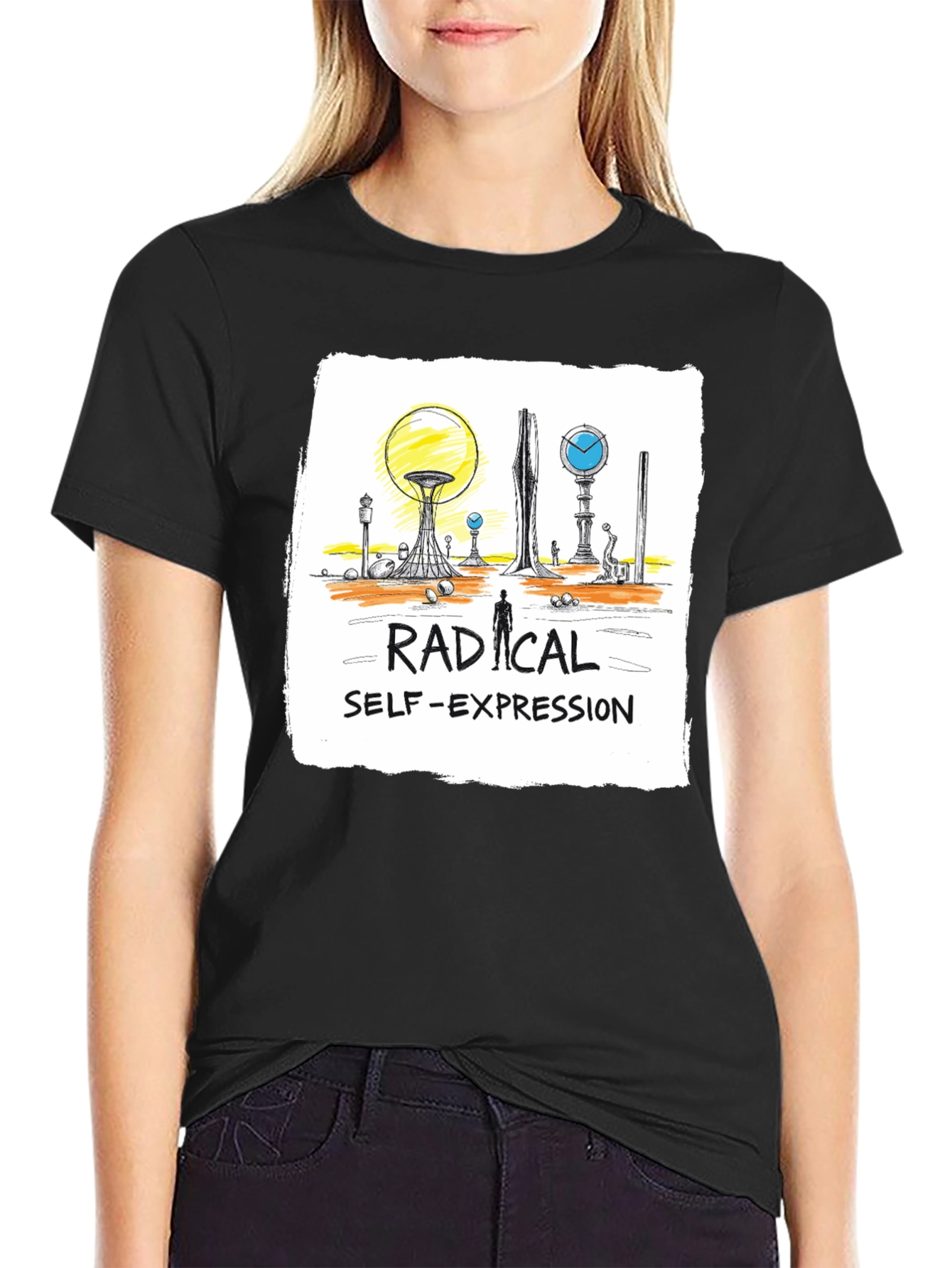 Radical Self-Expression Graphic T-Shirt