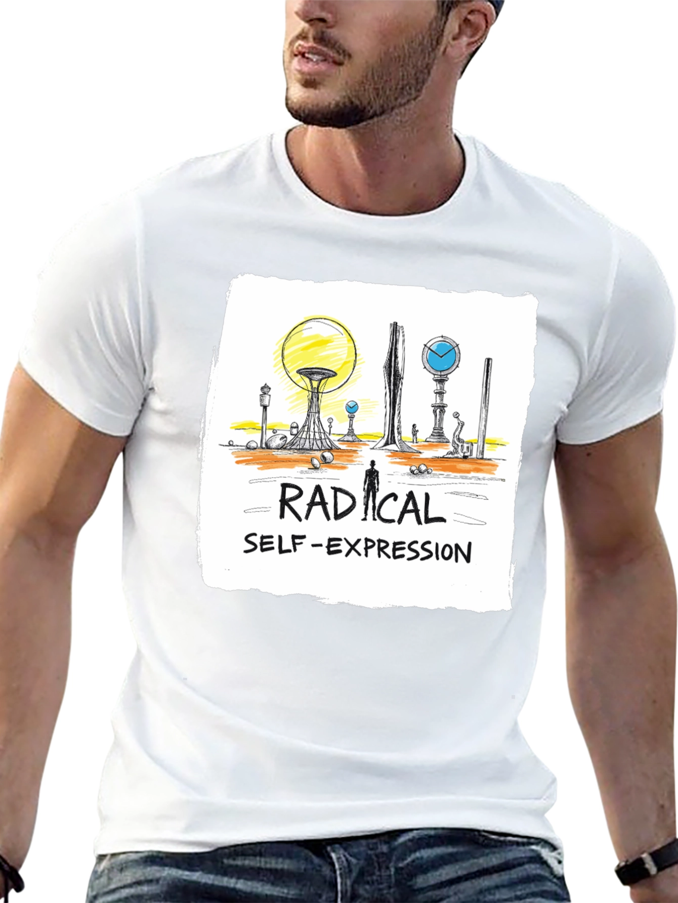 Radical Self-Expression Graphic T-Shirt