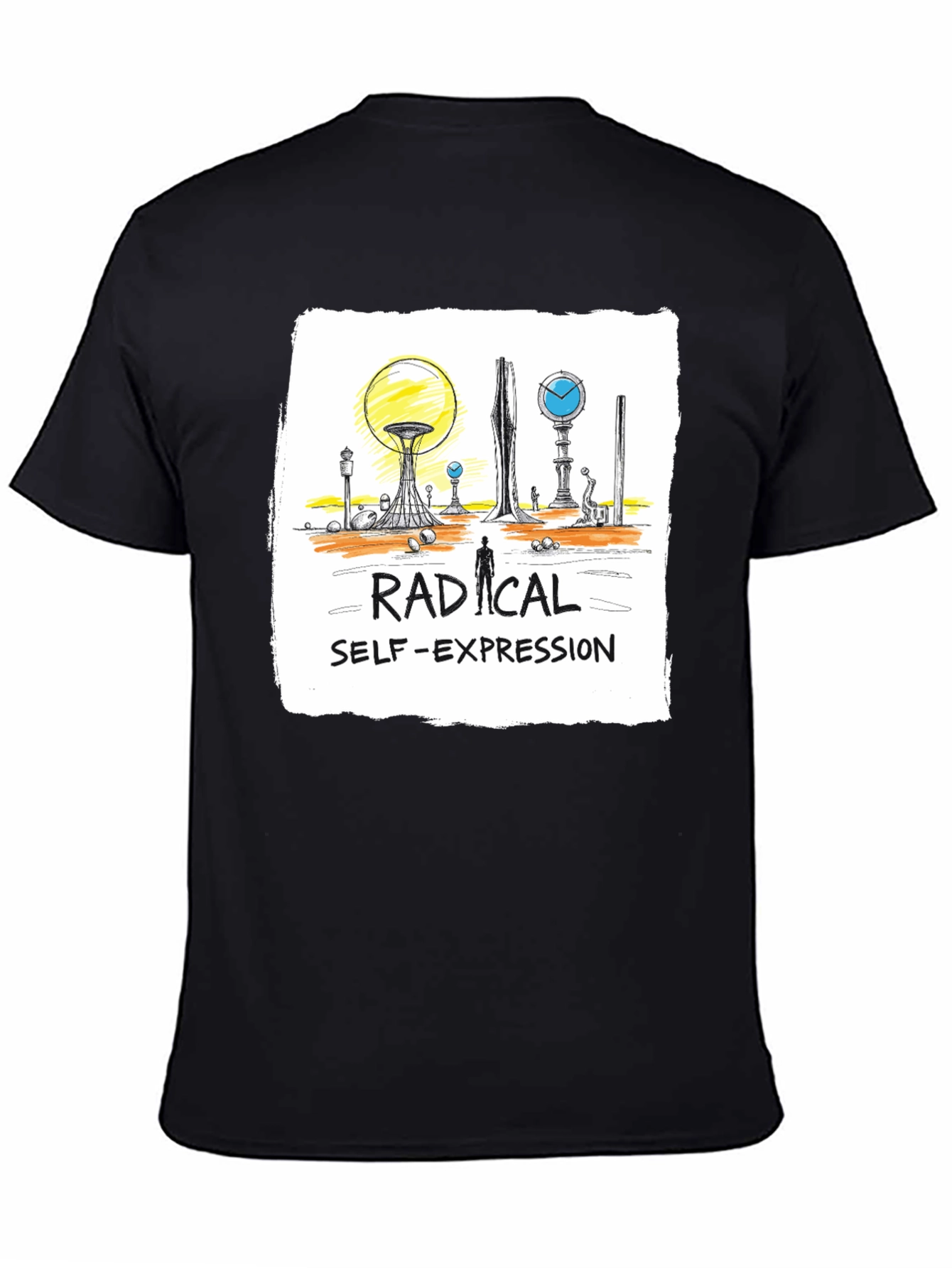 Radical Self-Expression Graphic T-Shirt