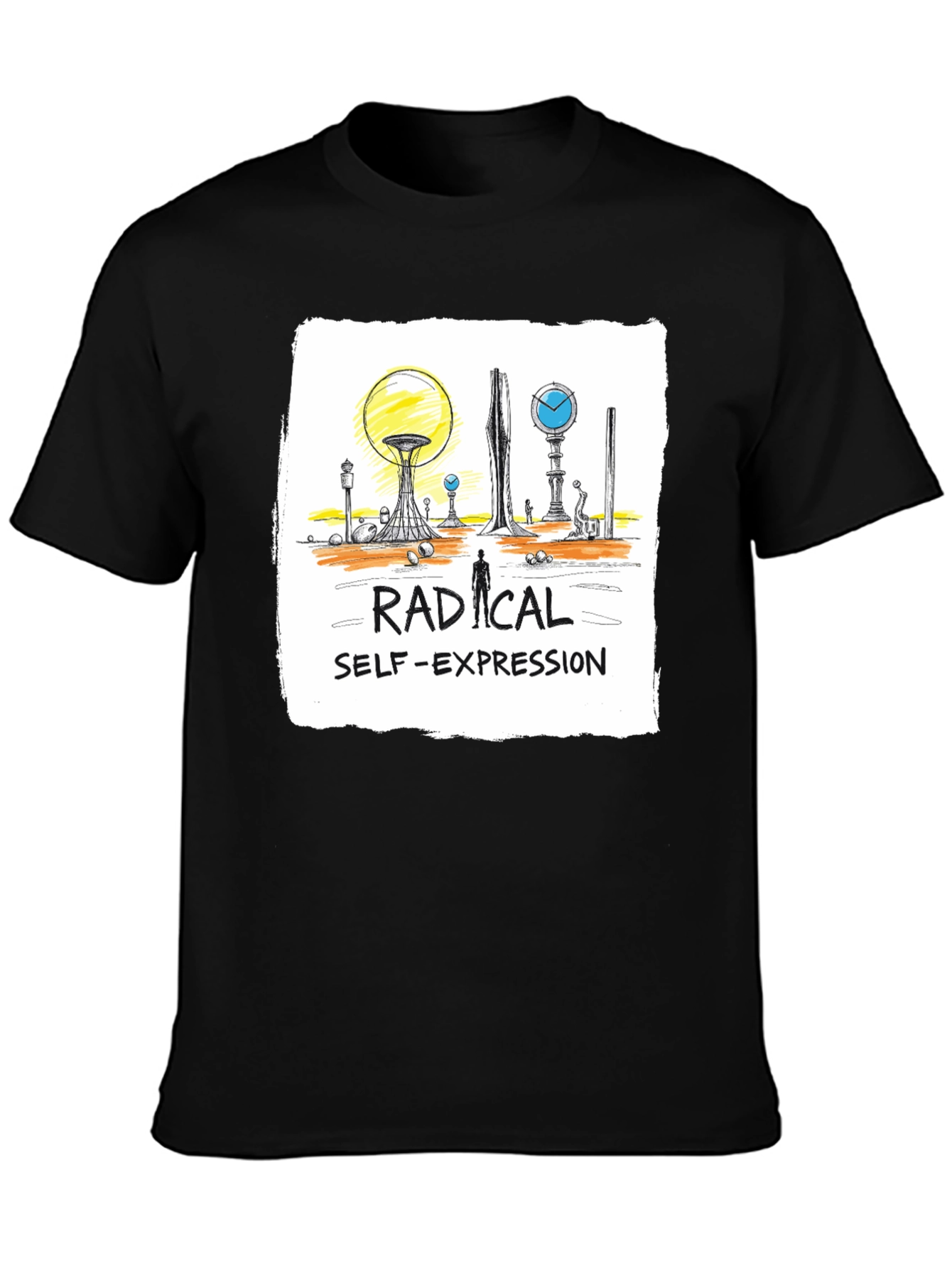 Radical Self-Expression Graphic T-Shirt