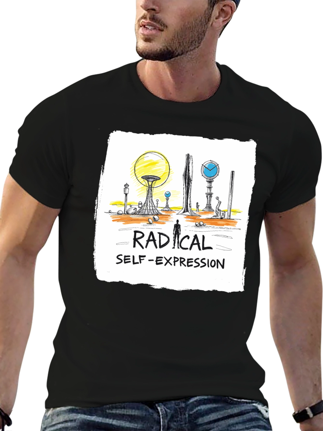 Radical Self-Expression Graphic T-Shirt
