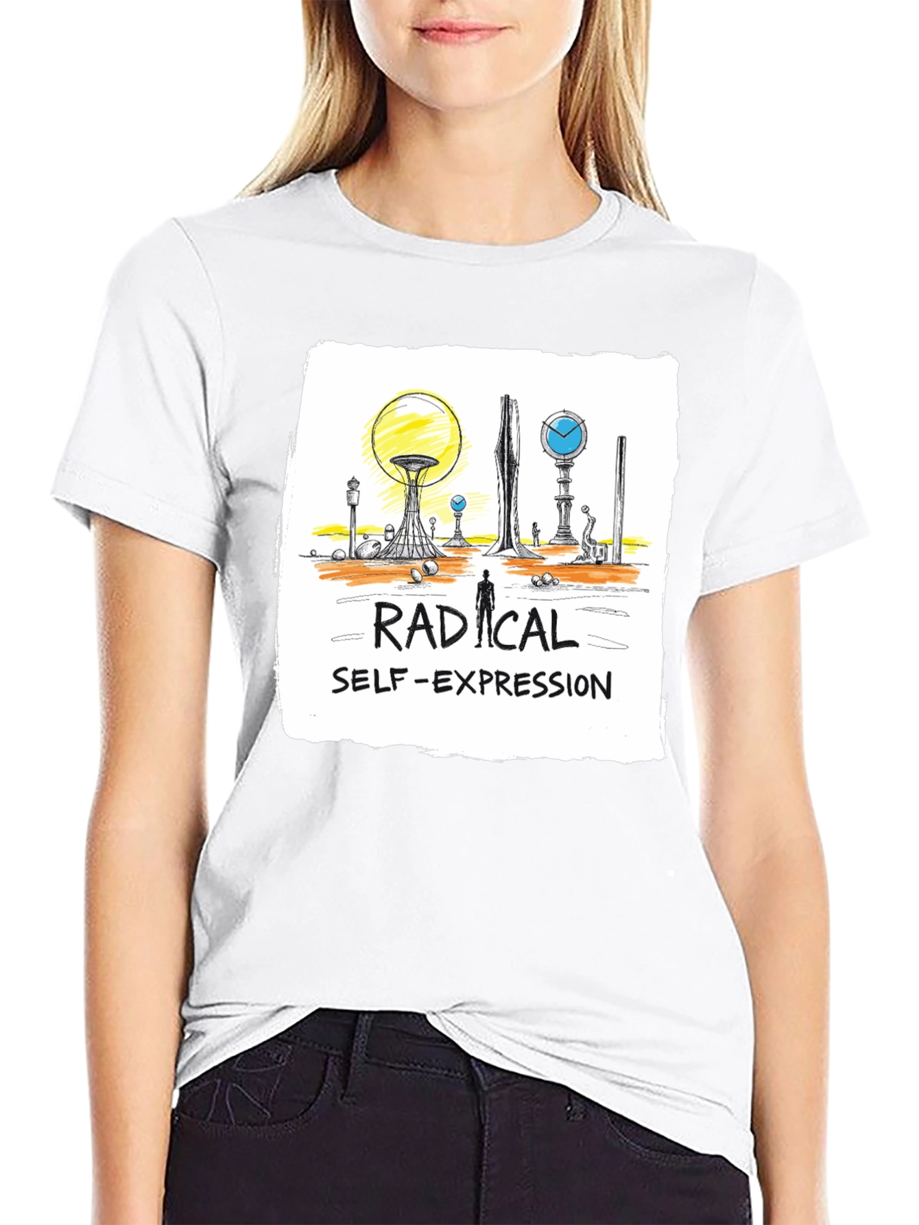 Radical Self-Expression Graphic T-Shirt