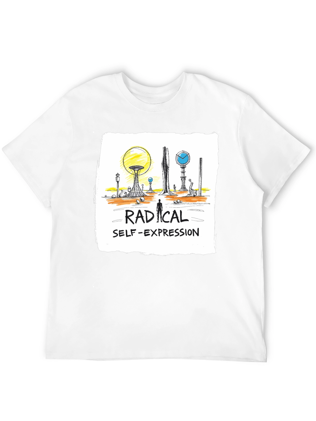 Radical Self-Expression Graphic T-Shirt