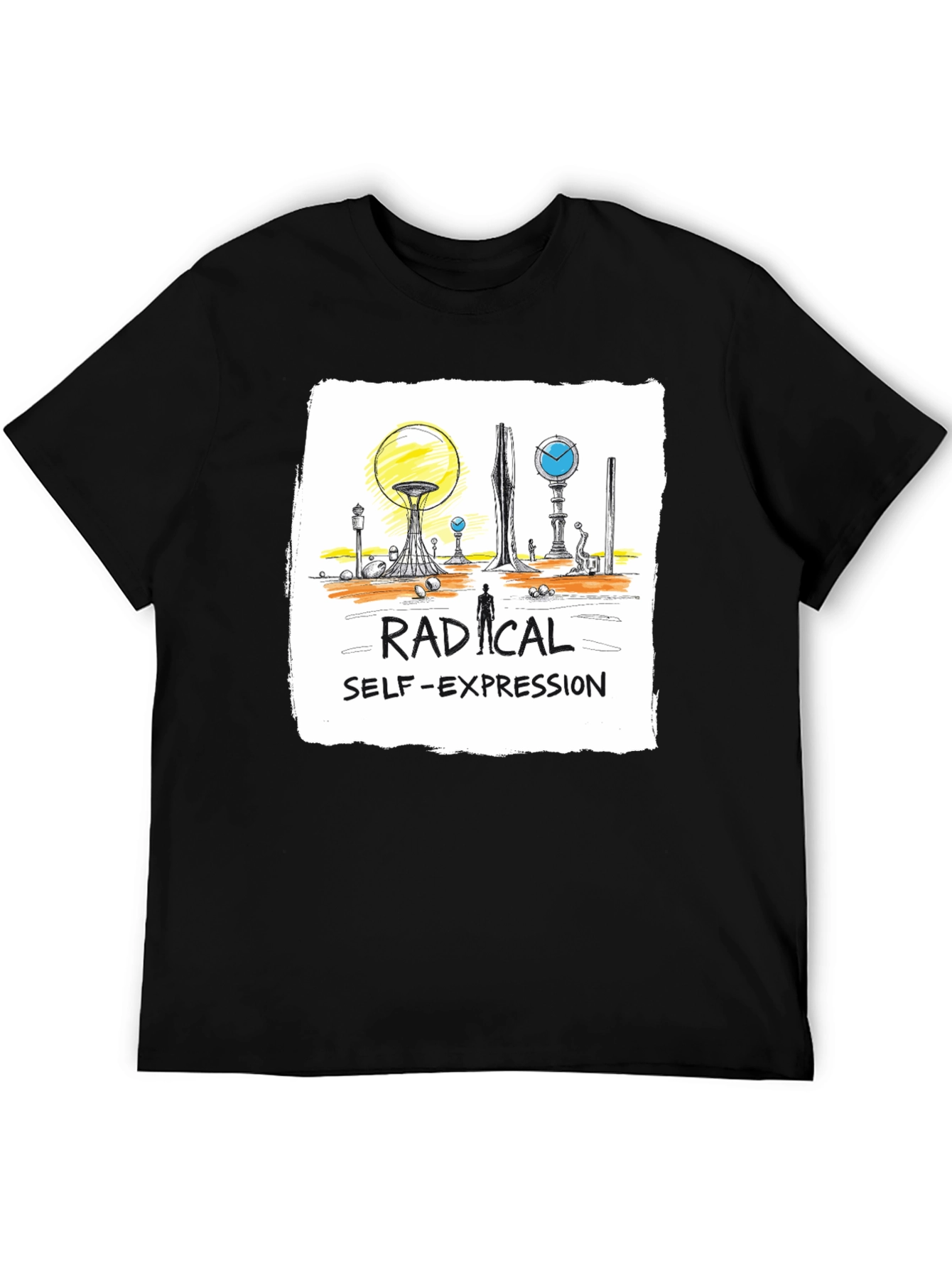 Radical Self-Expression Graphic T-Shirt