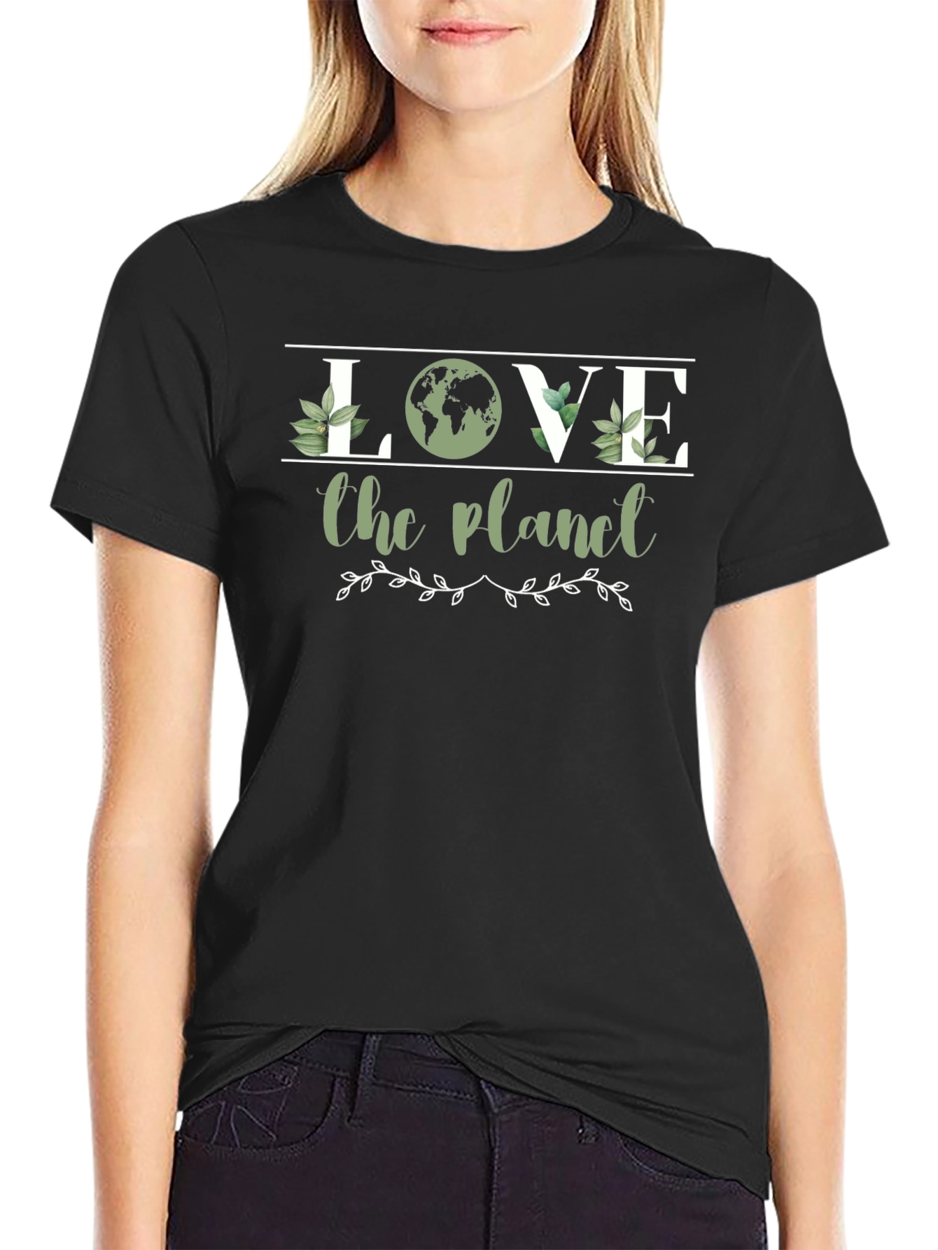 Love the Planet Graphic T-Shirt - Earth Day Apparel