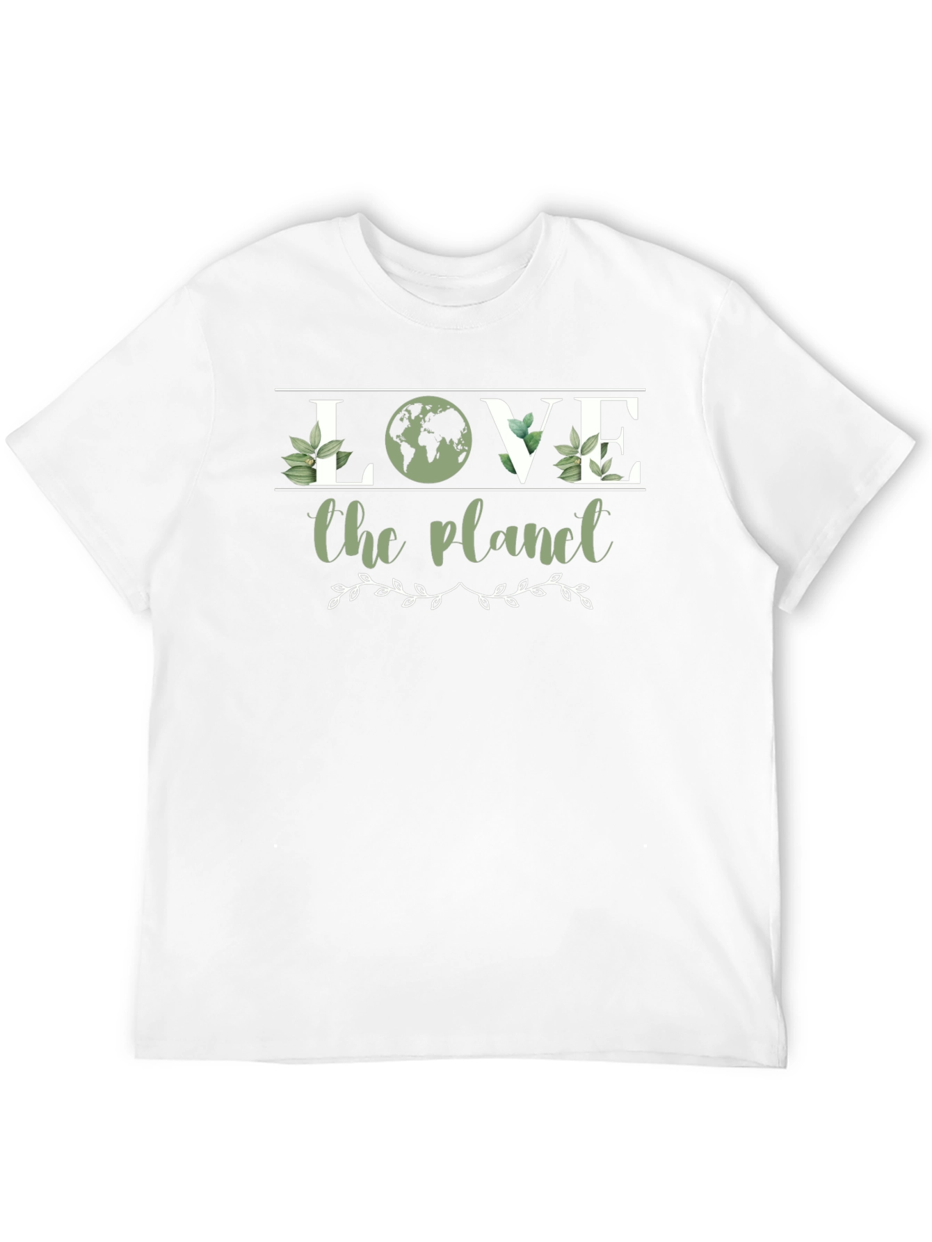 Love the Planet Graphic T-Shirt - Earth Day Apparel