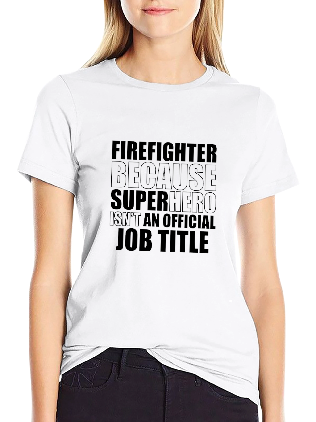 Firefighter Superhero T-Shirt