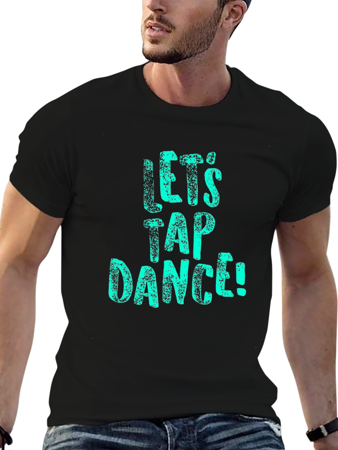 Lets Tap Dance Black T-Shirt