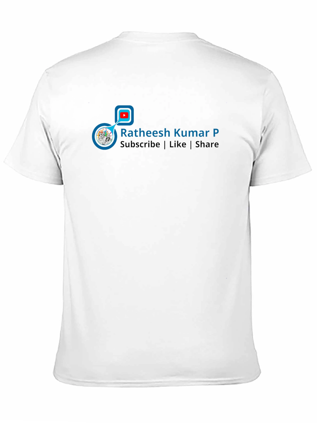 Ratheesh Kumar P Black T-Shirt