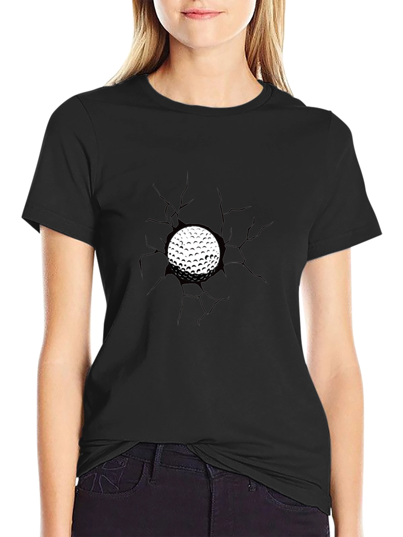Golf Ball Crack T-Shirt
