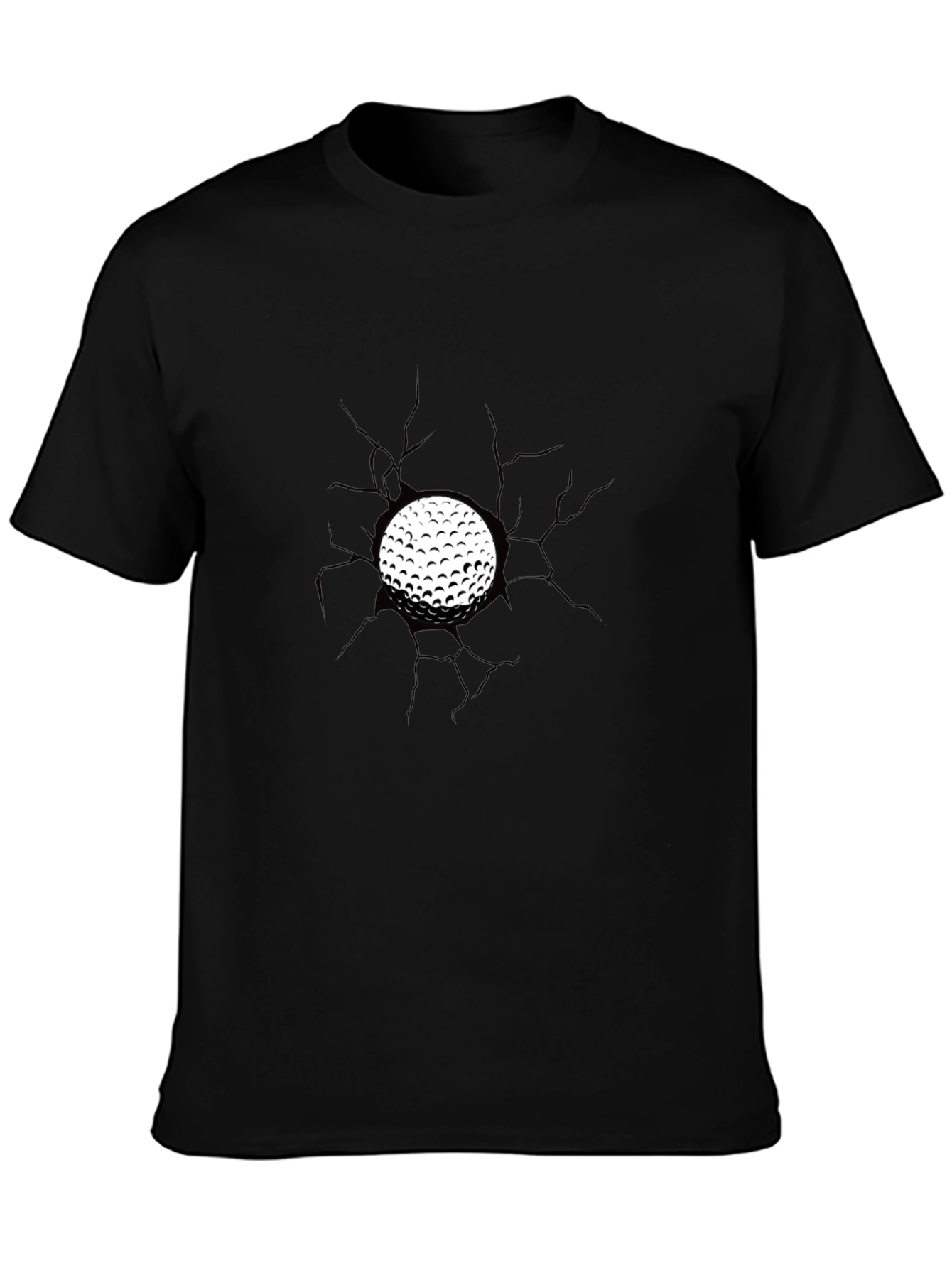 Golf Ball Crack T-Shirt