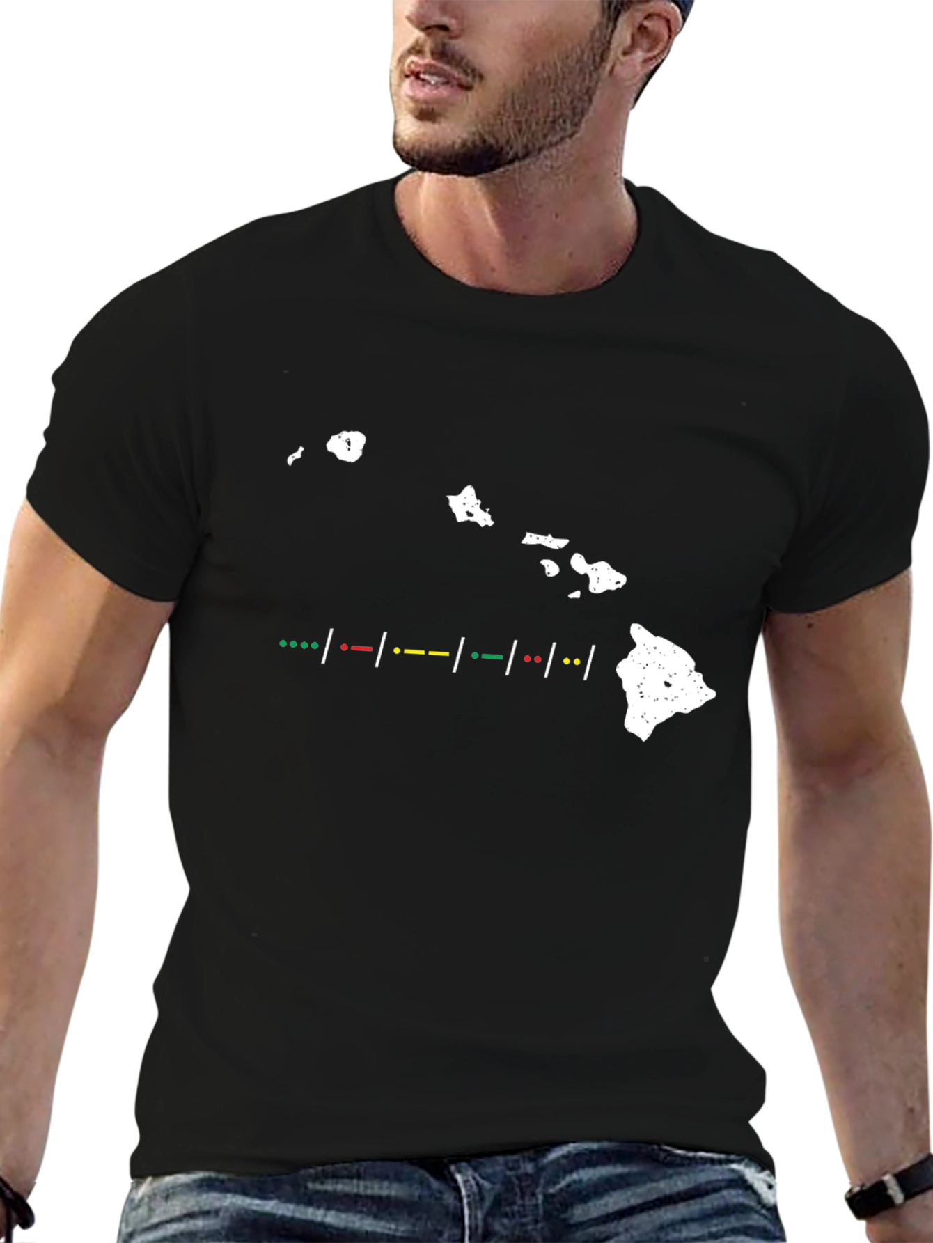 Hawaii Morse Code T-Shirt