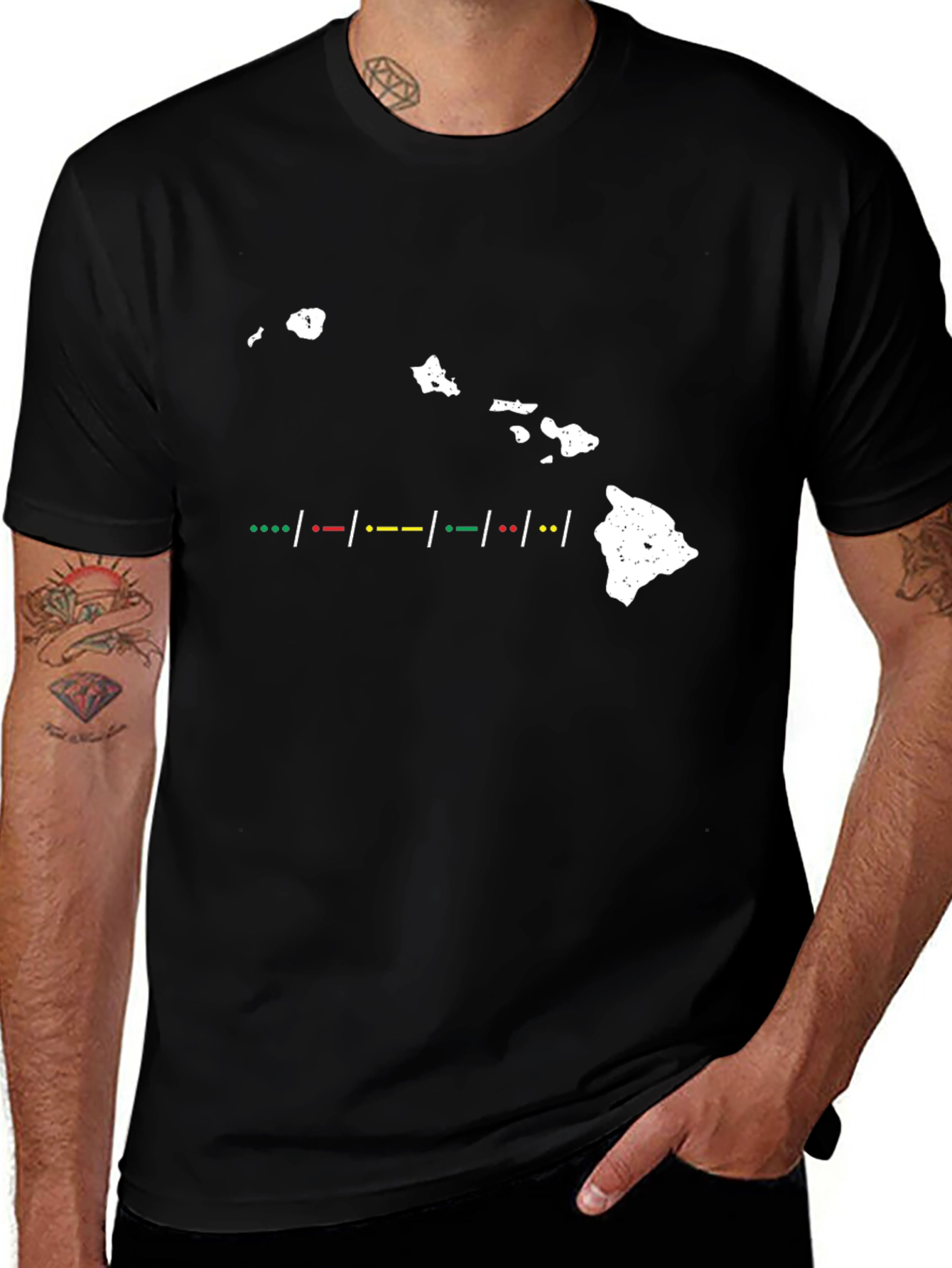 Hawaii Morse Code T-Shirt