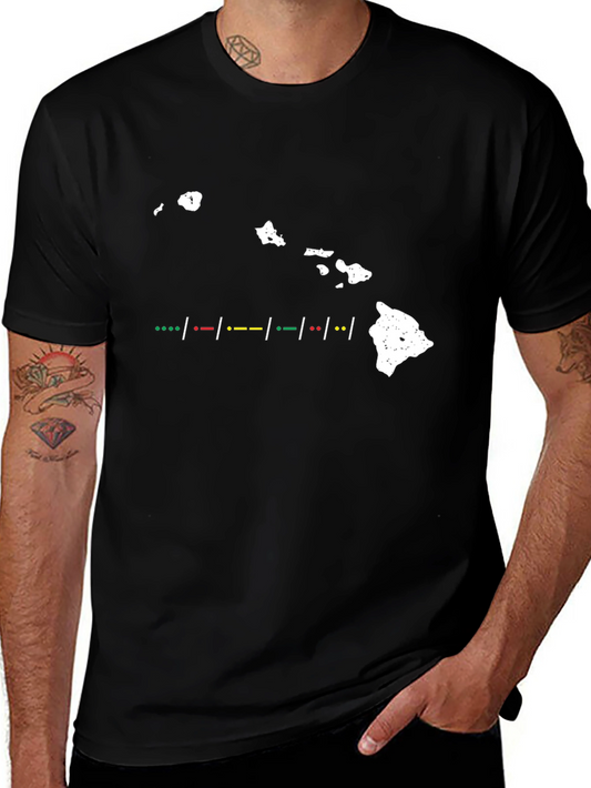 Hawaii Morse Code T-Shirt