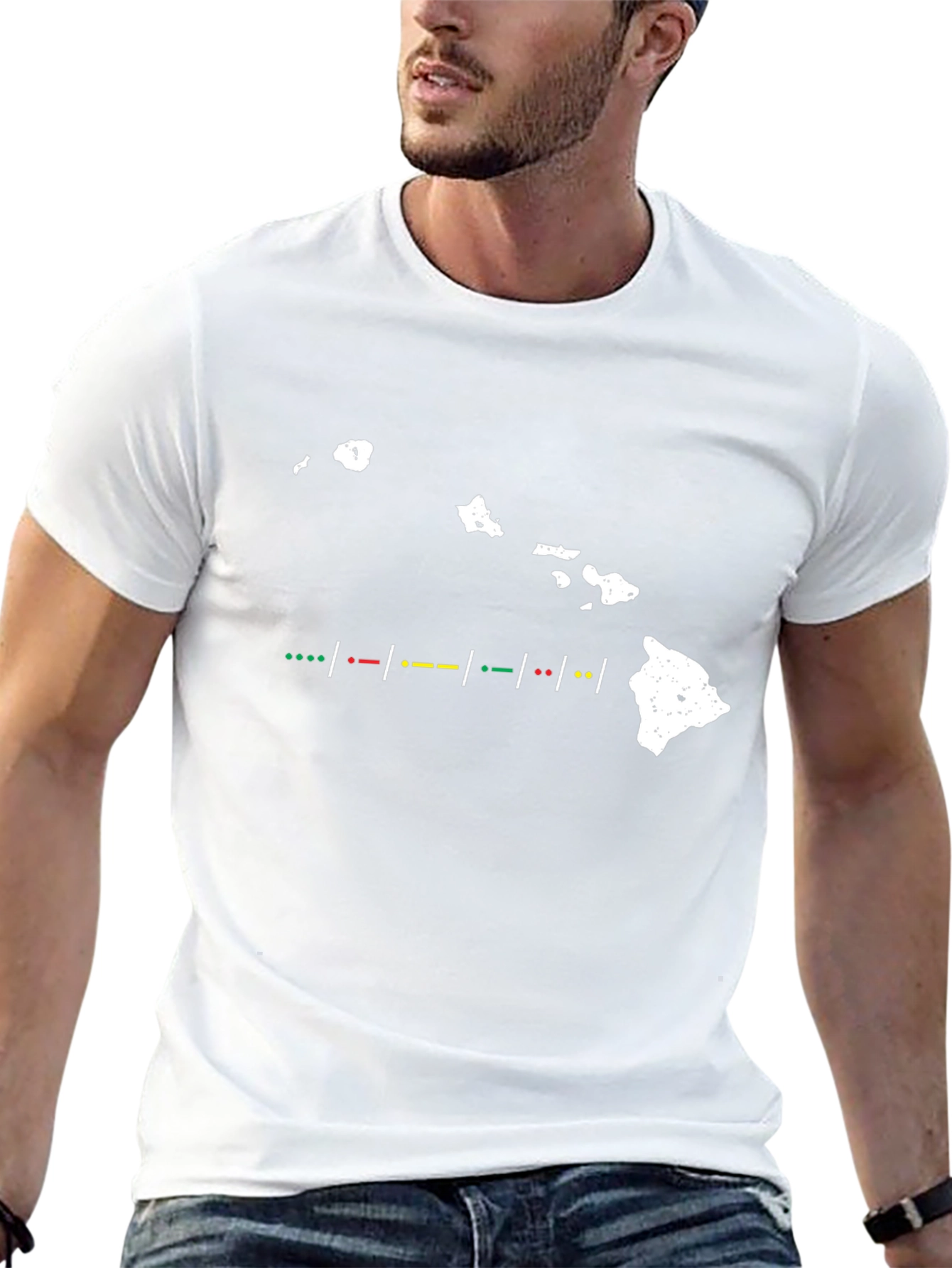 Hawaii Morse Code T-Shirt