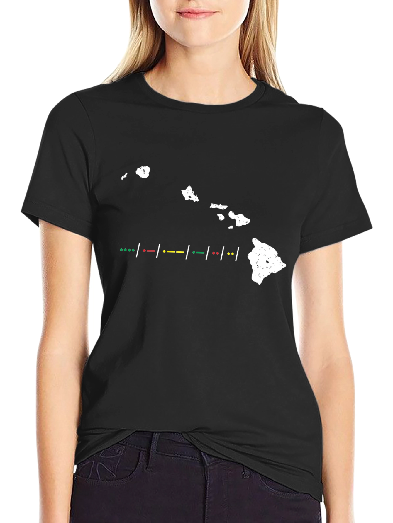 Hawaii Morse Code T-Shirt