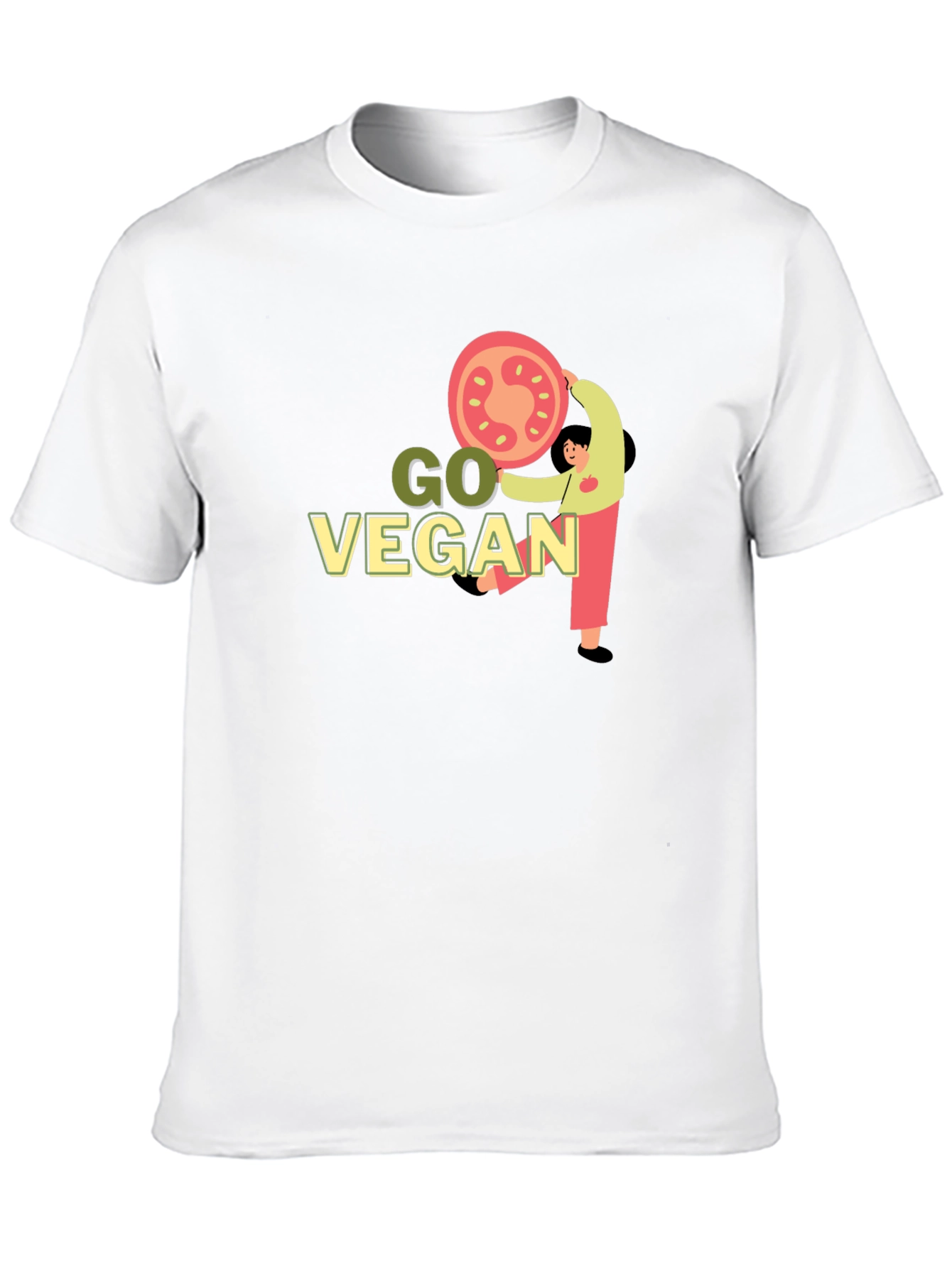 Go Vegan Graphic T-Shirt