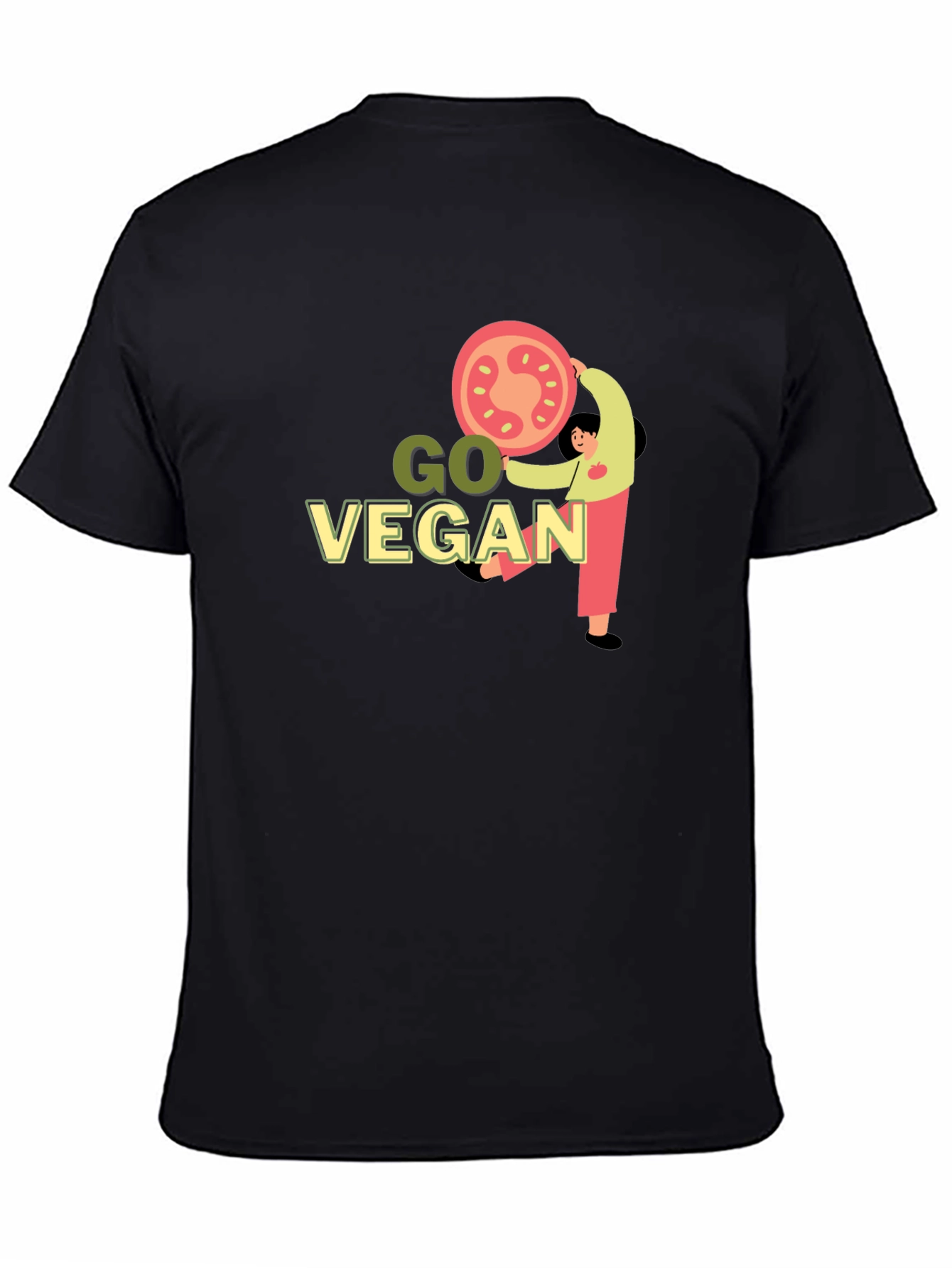 Go Vegan Graphic T-Shirt