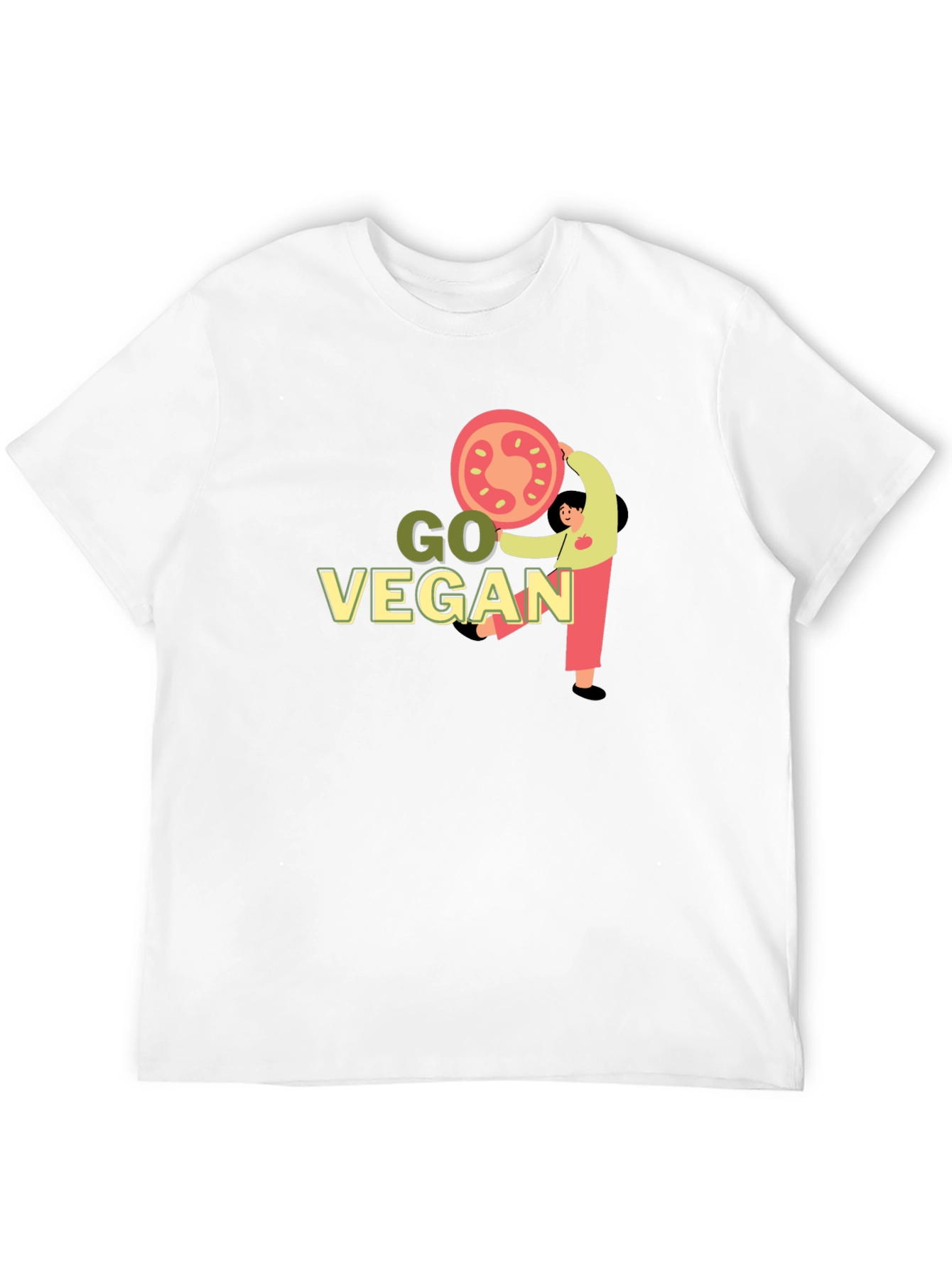Go Vegan Graphic T-Shirt