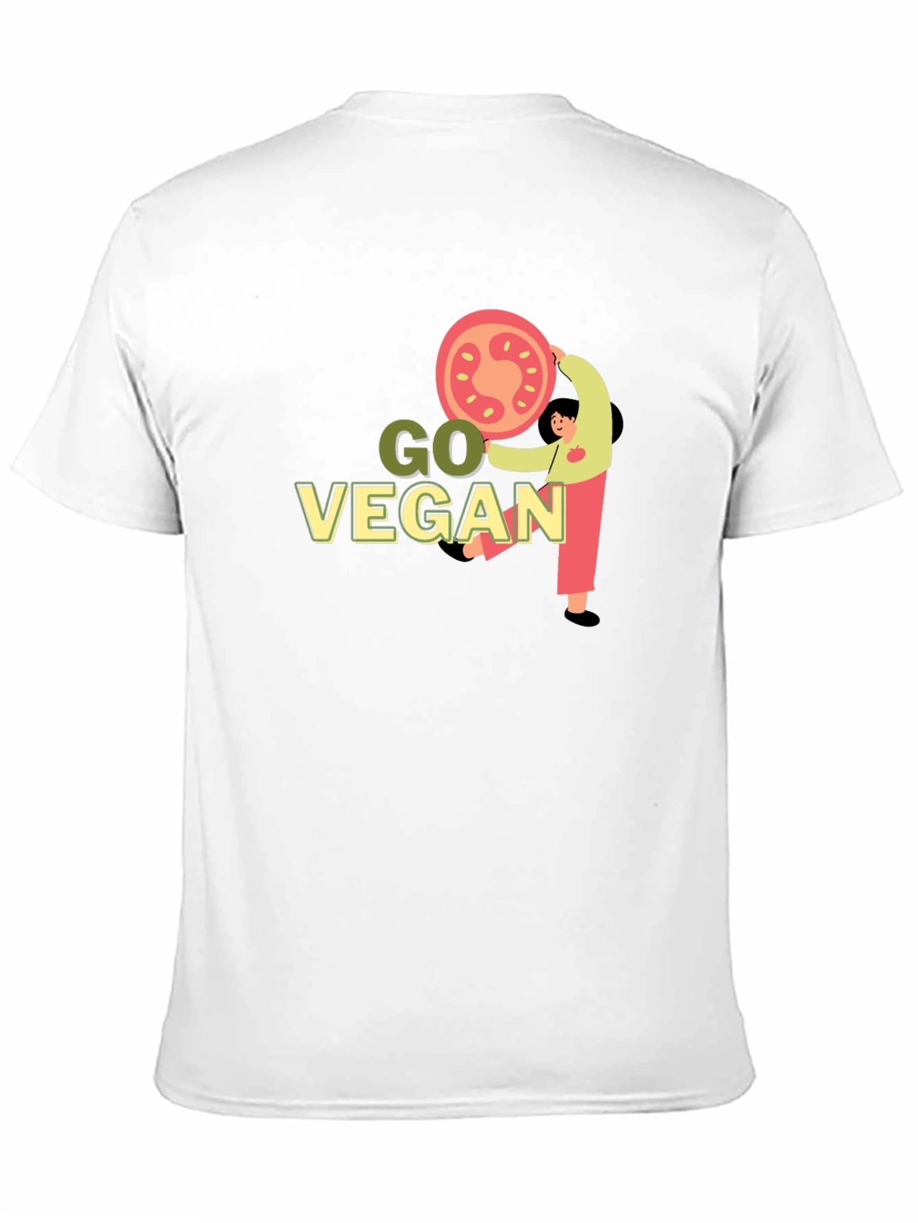 Go Vegan Graphic T-Shirt