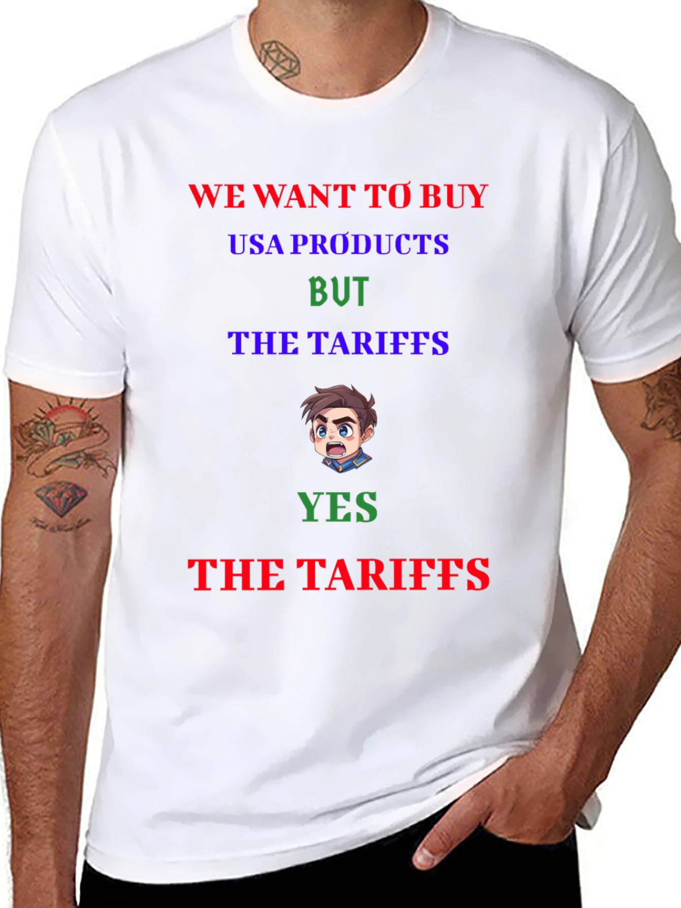 Funny Tariff T-Shirt - USA Products Buyer