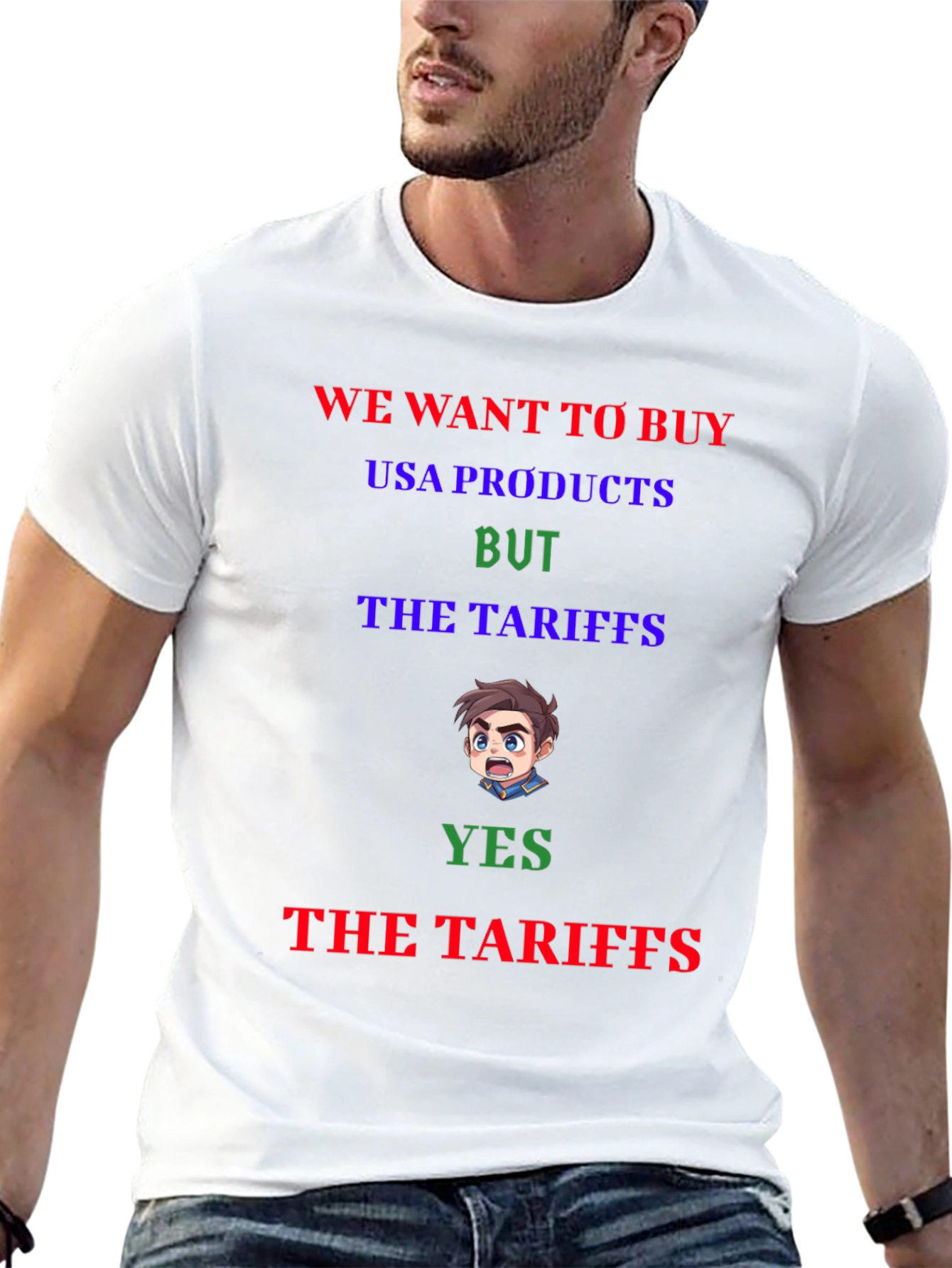 Funny Tariff T-Shirt - USA Products Buyer