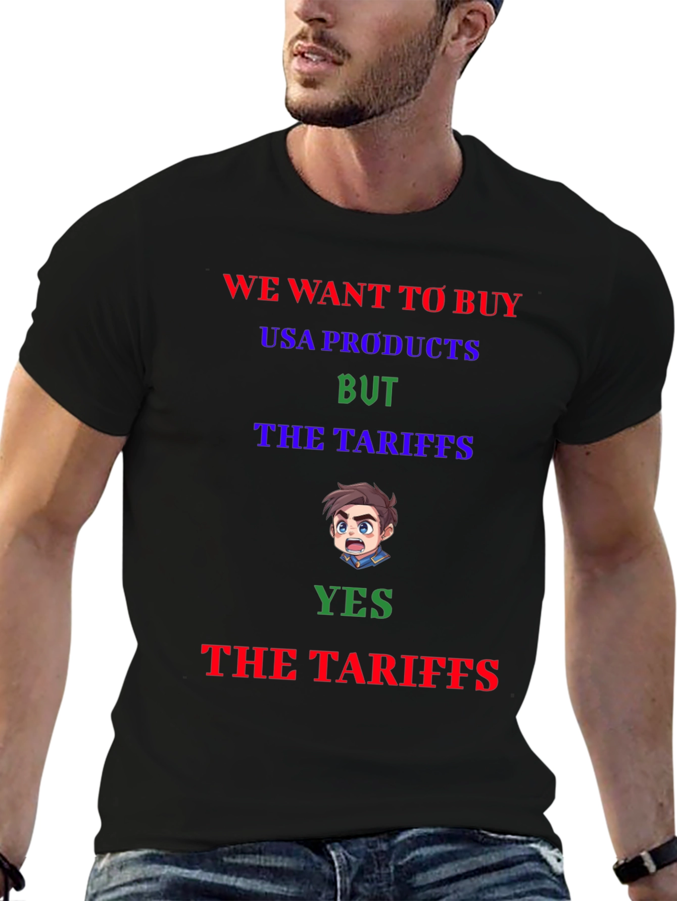 Funny Tariff T-Shirt - USA Products Buyer