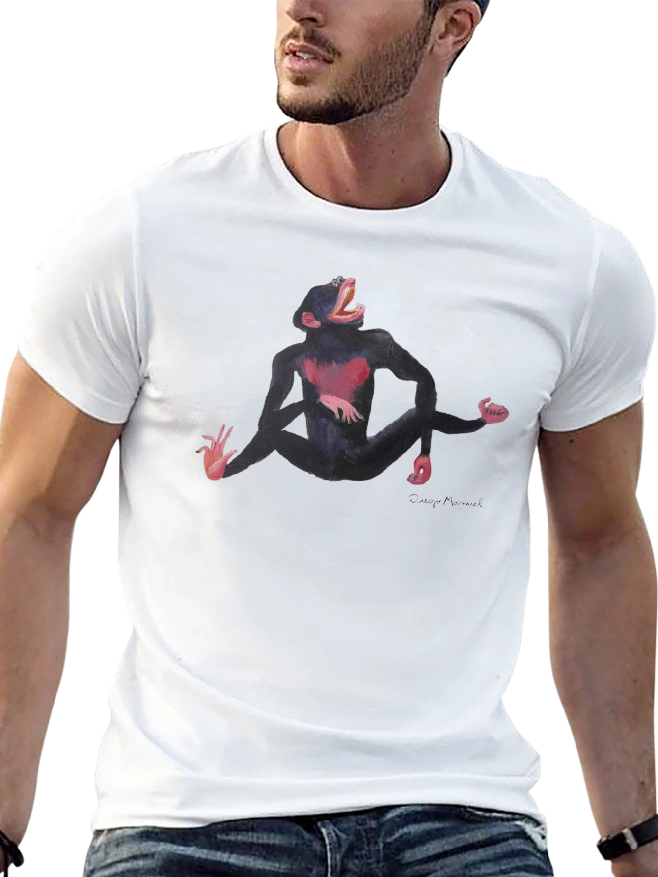 Unique Ape Graphic T-Shirt - Bold Design