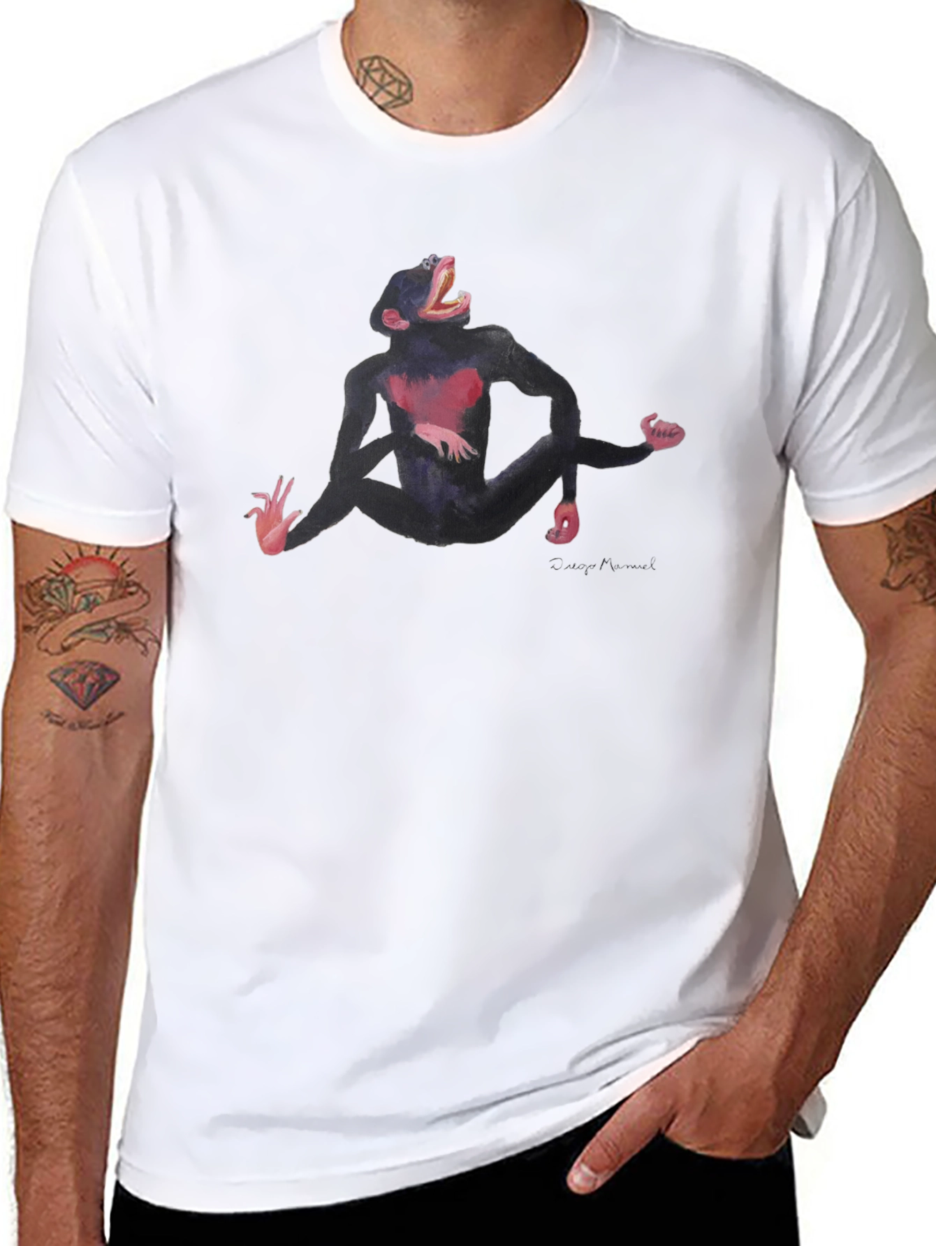 Unique Ape Graphic T-Shirt - Bold Design