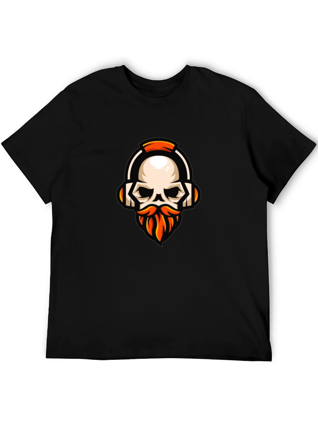 Skull Headphone Graphic Tee - Gamer Style