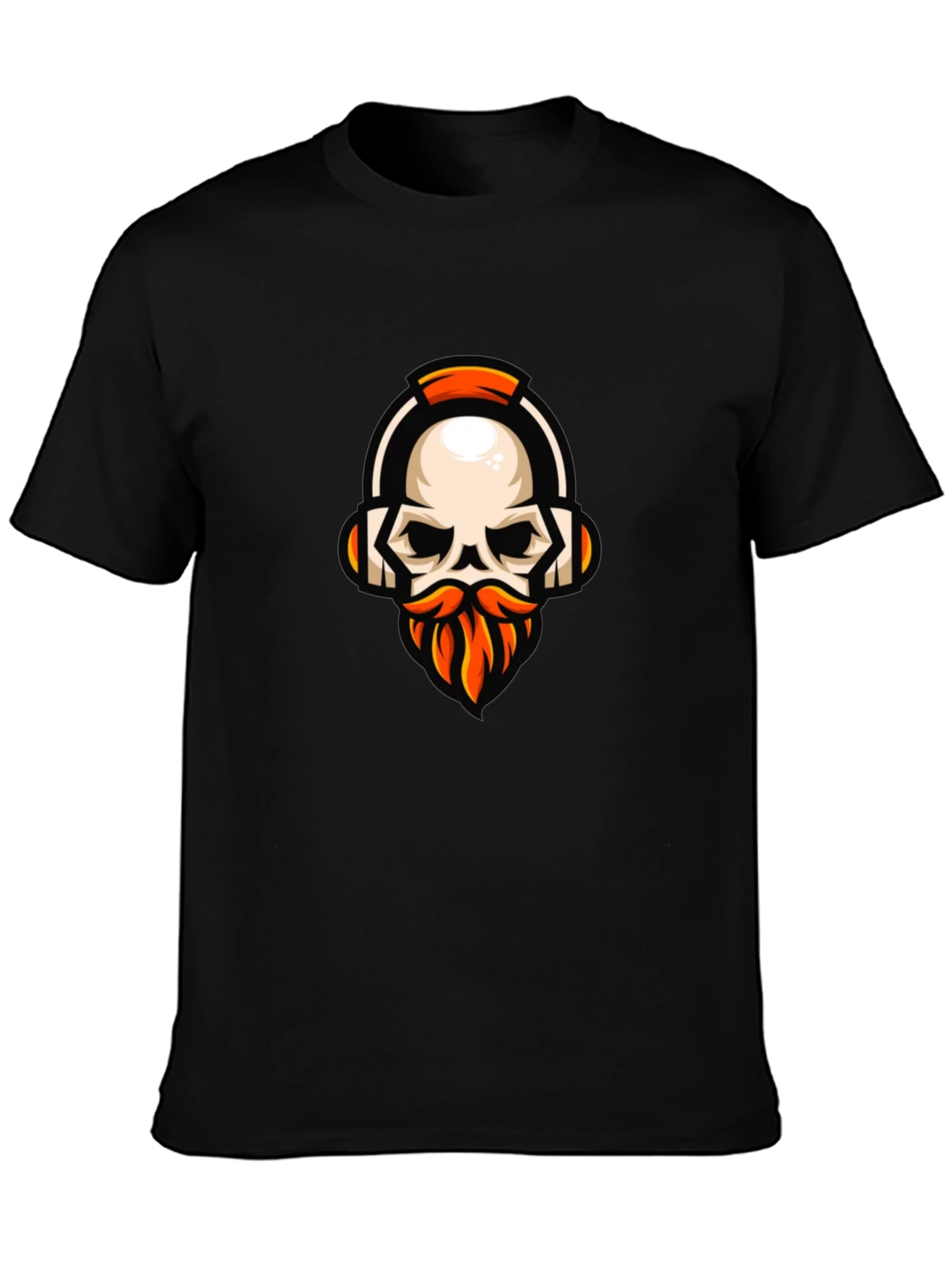 Skull Headphone Graphic Tee - Gamer Style