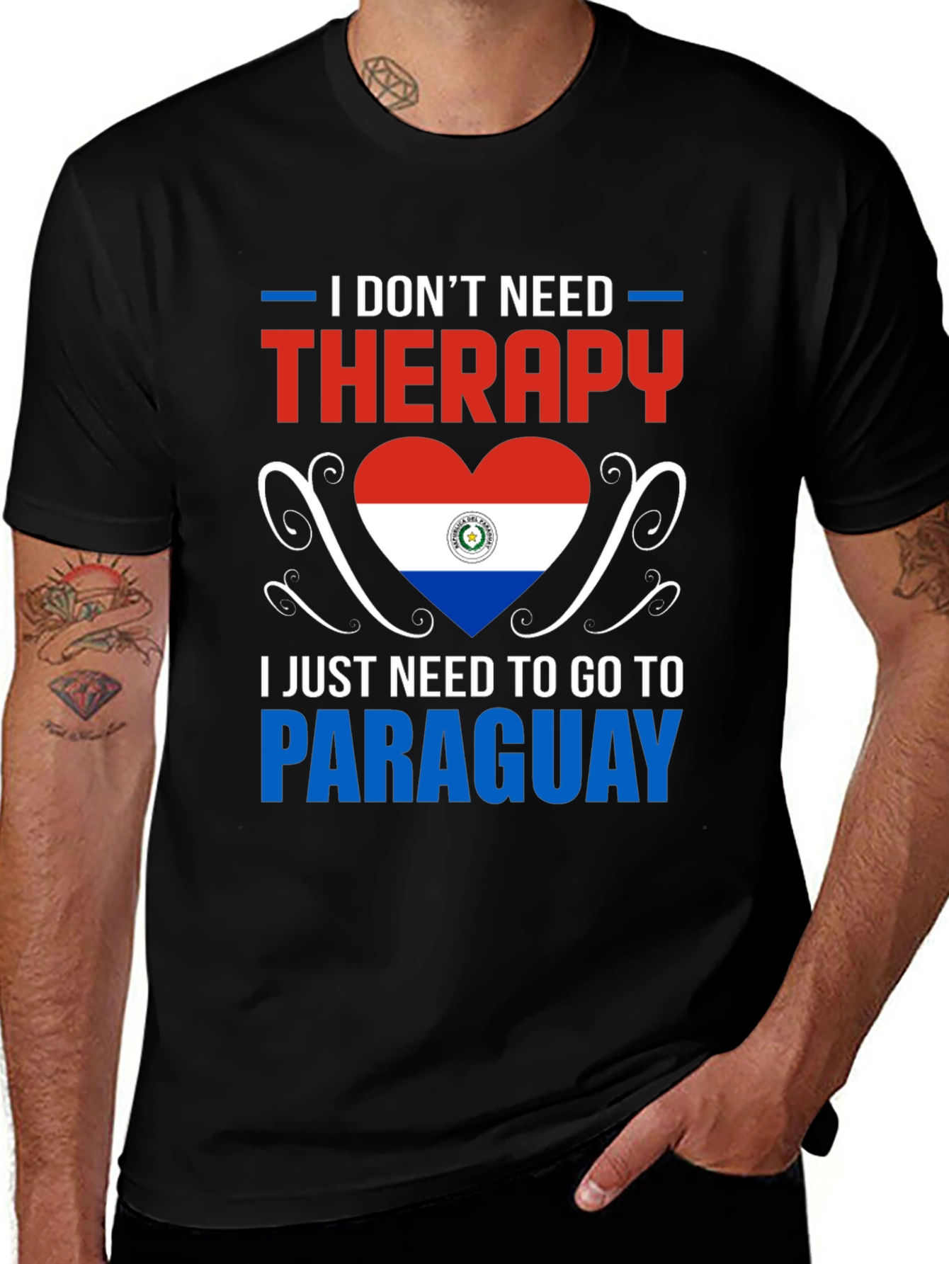 Paraguay Therapy T-Shirt - Country Pride Tee