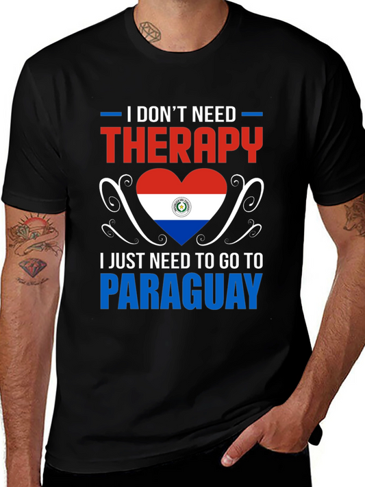 Paraguay Therapy T-Shirt - Country Pride Tee