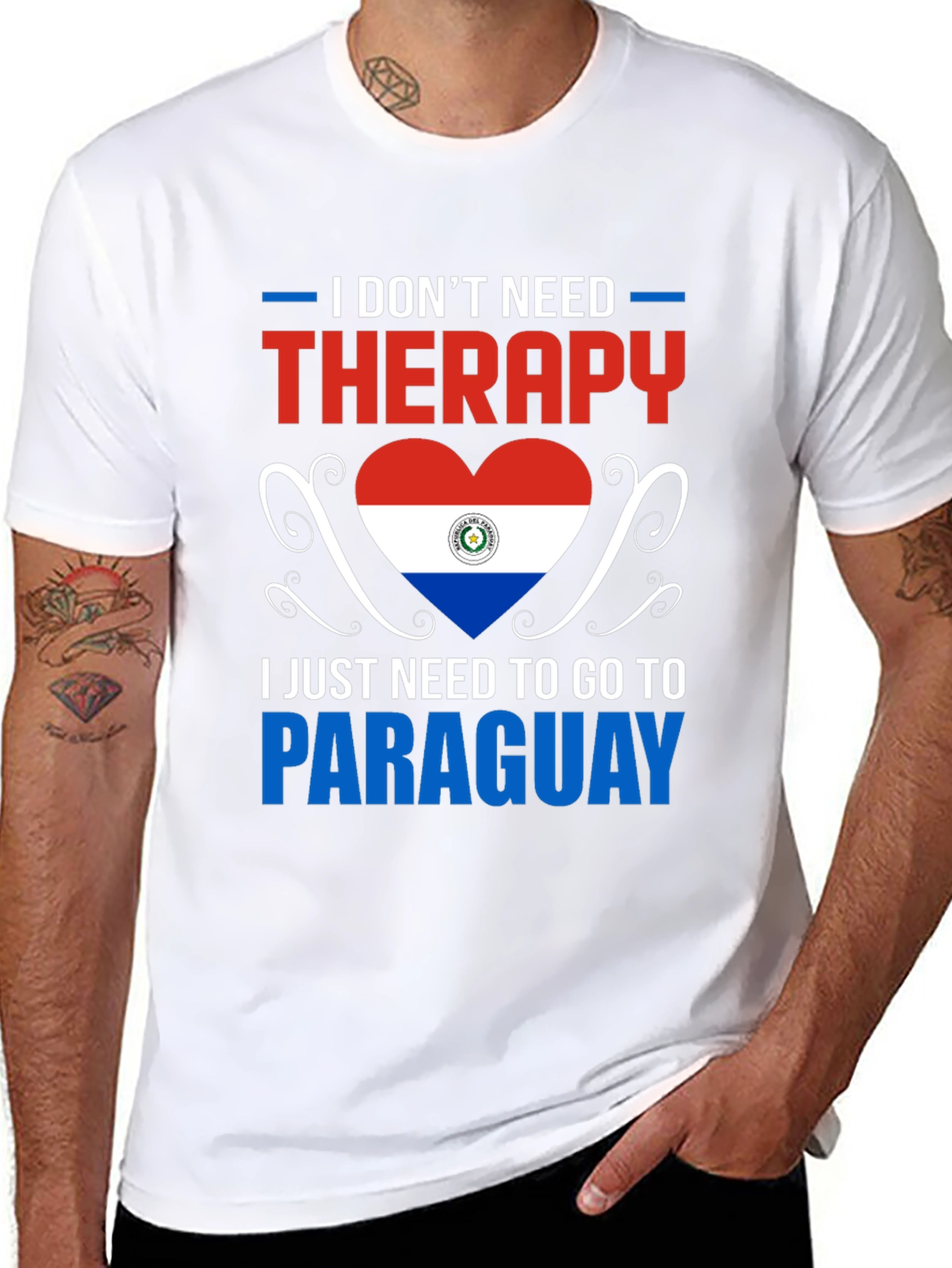 Paraguay Therapy T-Shirt - Country Pride Tee