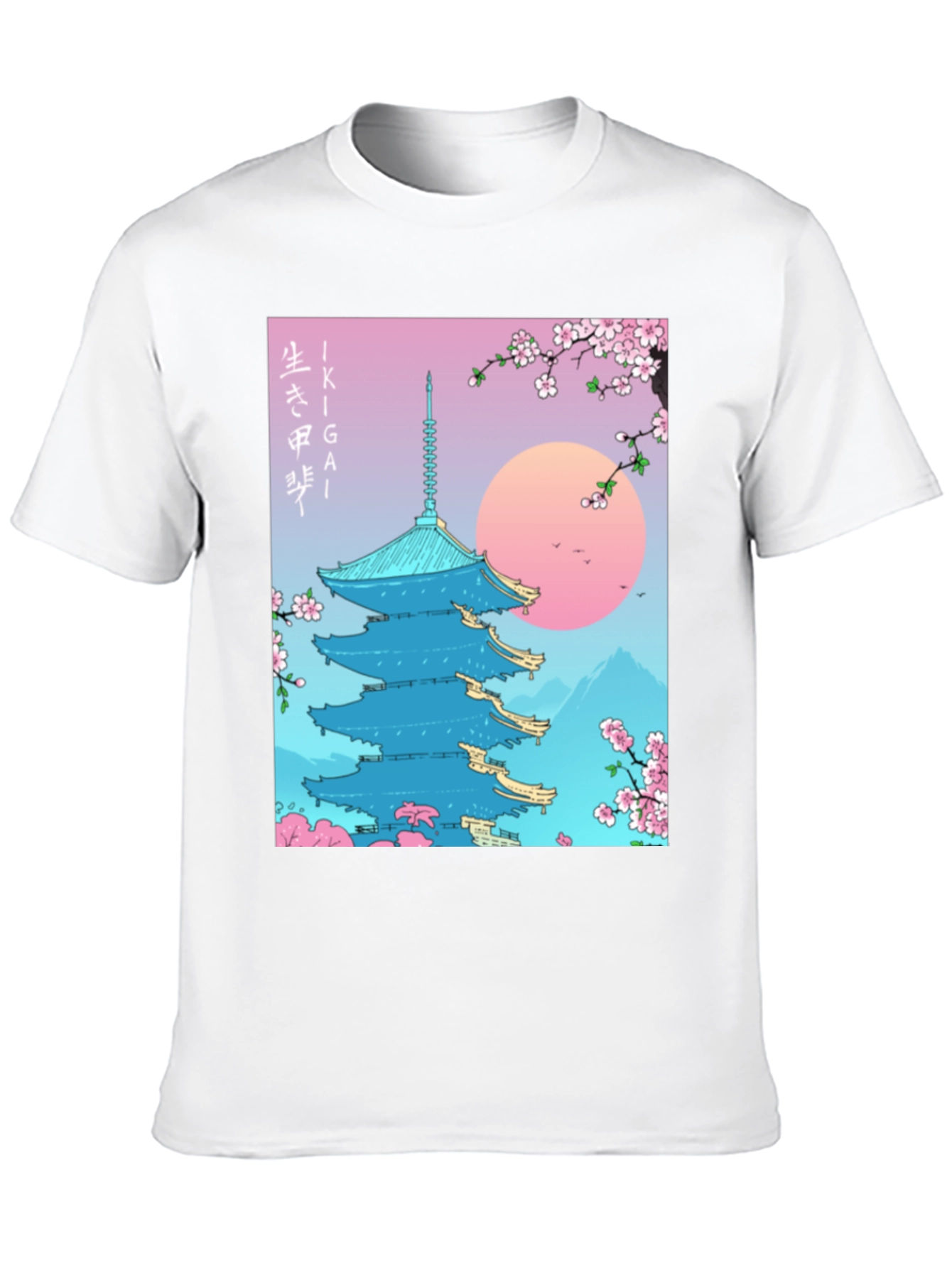 Ikigai Japanese Temple T-Shirt
