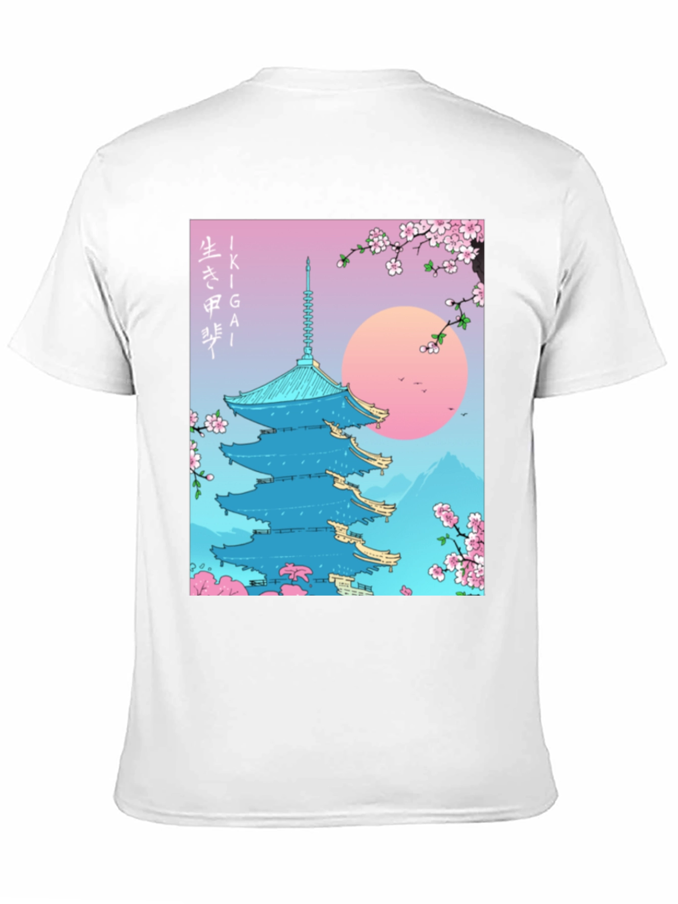 Ikigai Japanese Temple T-Shirt