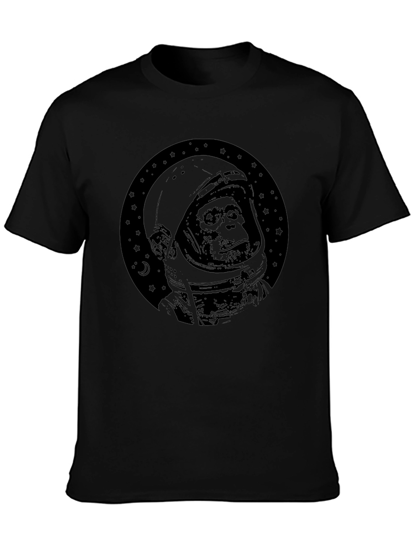 Astro Chimp Graphic Tee - Space Monkey T-Shirt