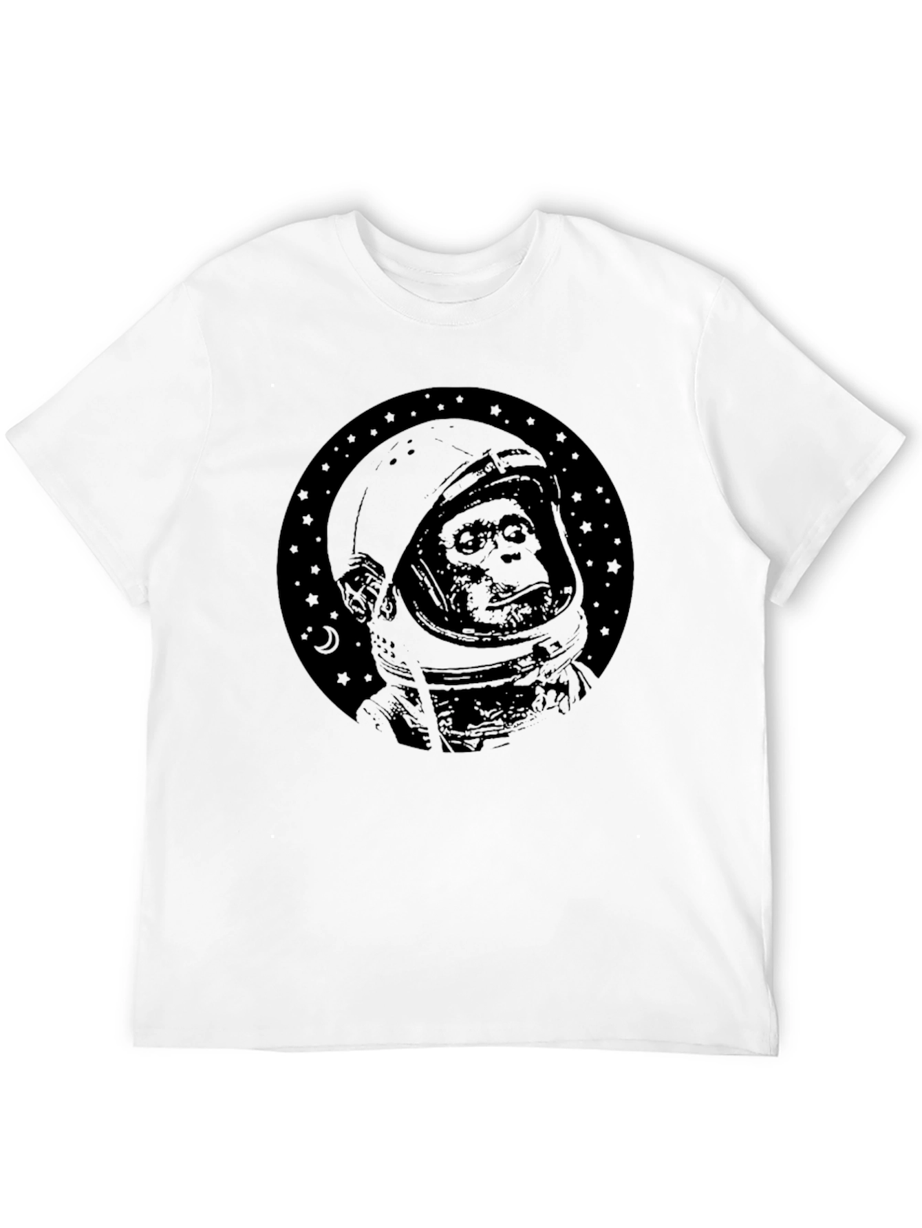 Astro Chimp Graphic Tee - Space Monkey T-Shirt
