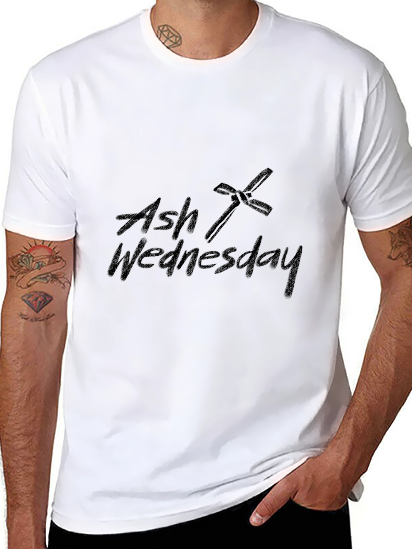 Ash Wednesday Black T-Shirt