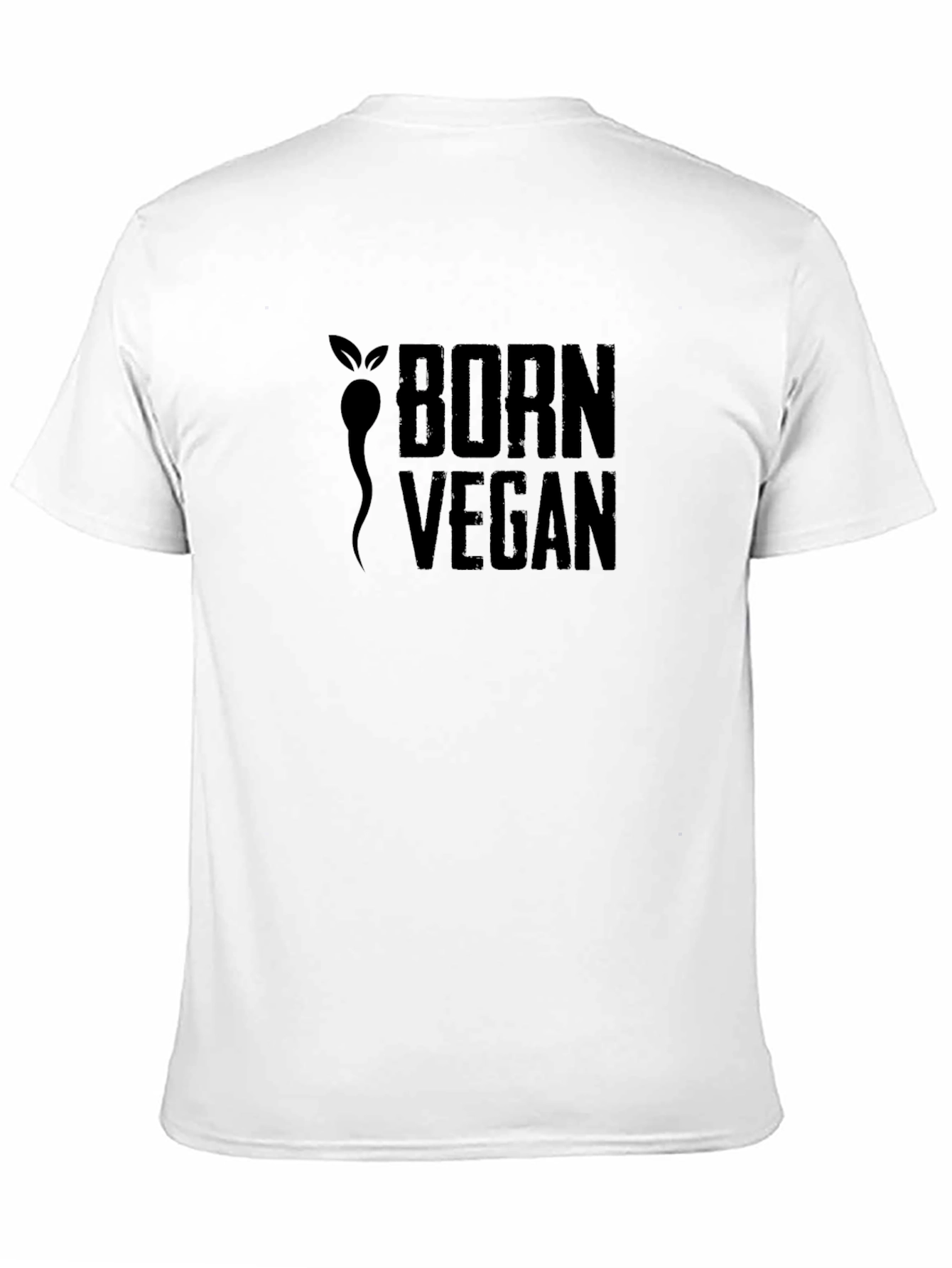 Born Vegan Black T-Shirt