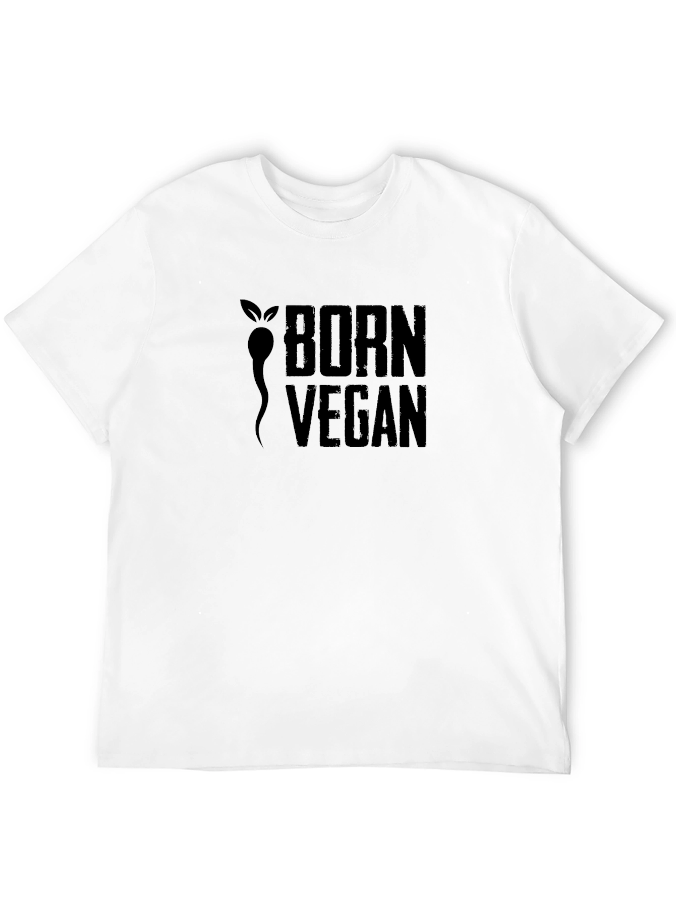 Born Vegan Black T-Shirt