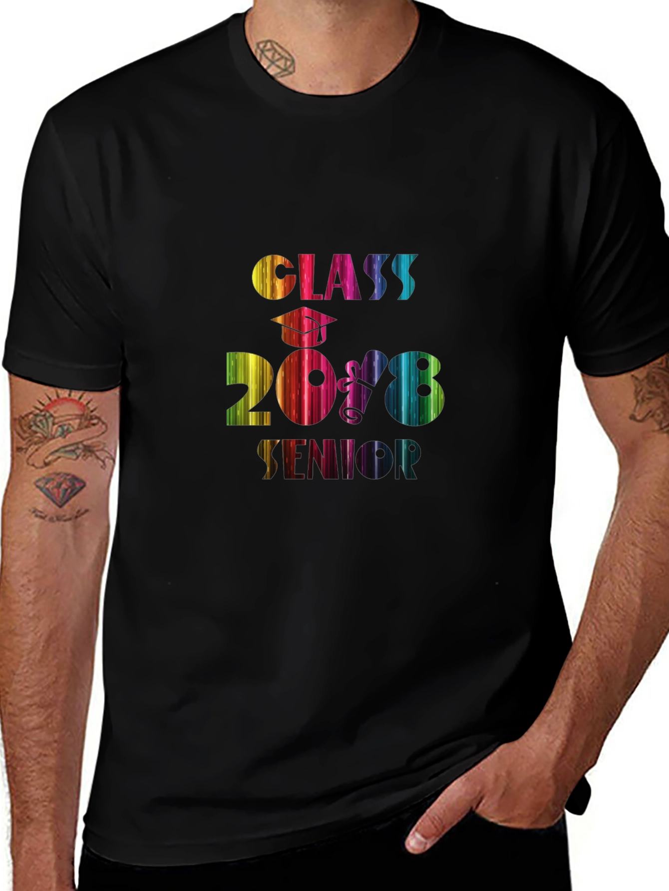 Class of 2018 Rainbow T-Shirt