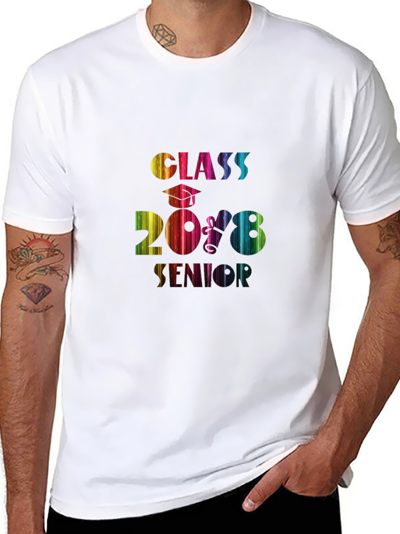 Class of 2018 Rainbow T-Shirt