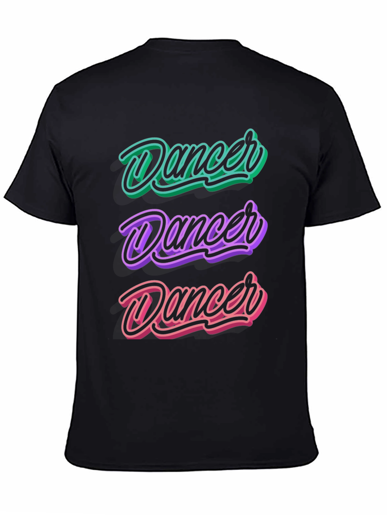 Dancer Graphic Tee - Retro Style