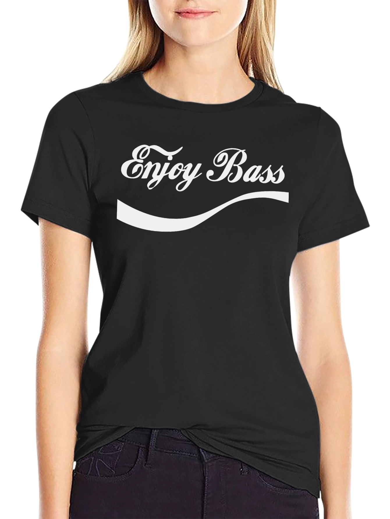 Enjoy Bass Graphic Tee - Music Lover T-Shirt