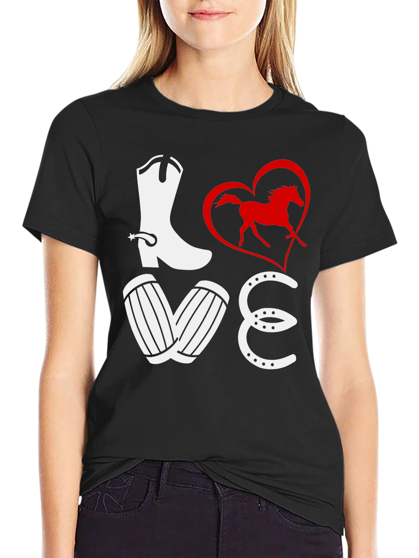 LOVE Horseback Riding T-Shirt