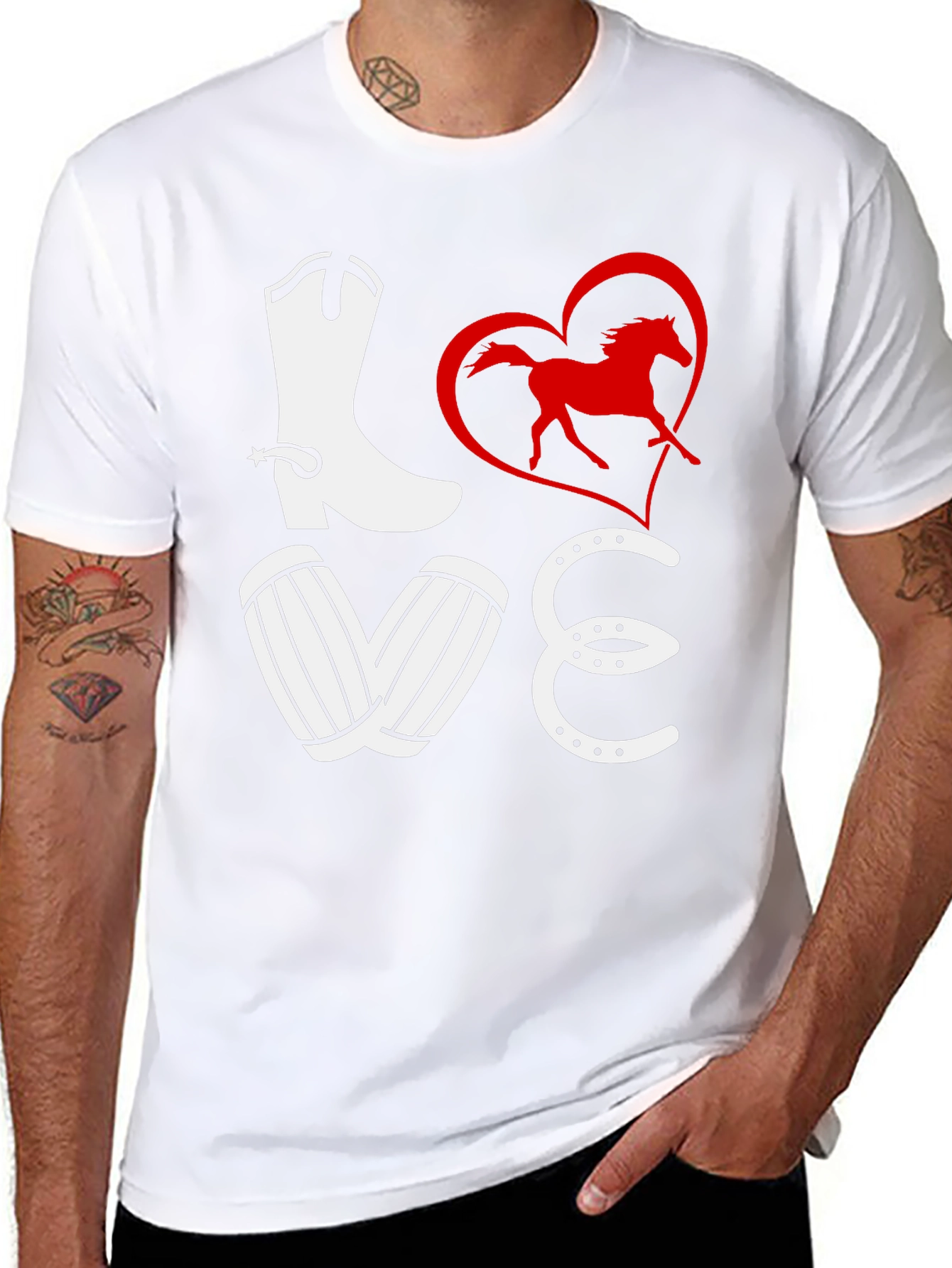 LOVE Horseback Riding T-Shirt