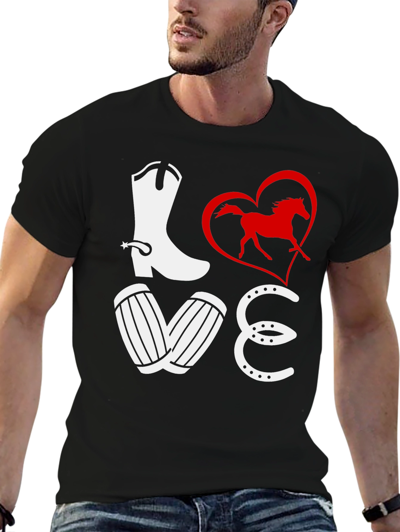 LOVE Horseback Riding T-Shirt