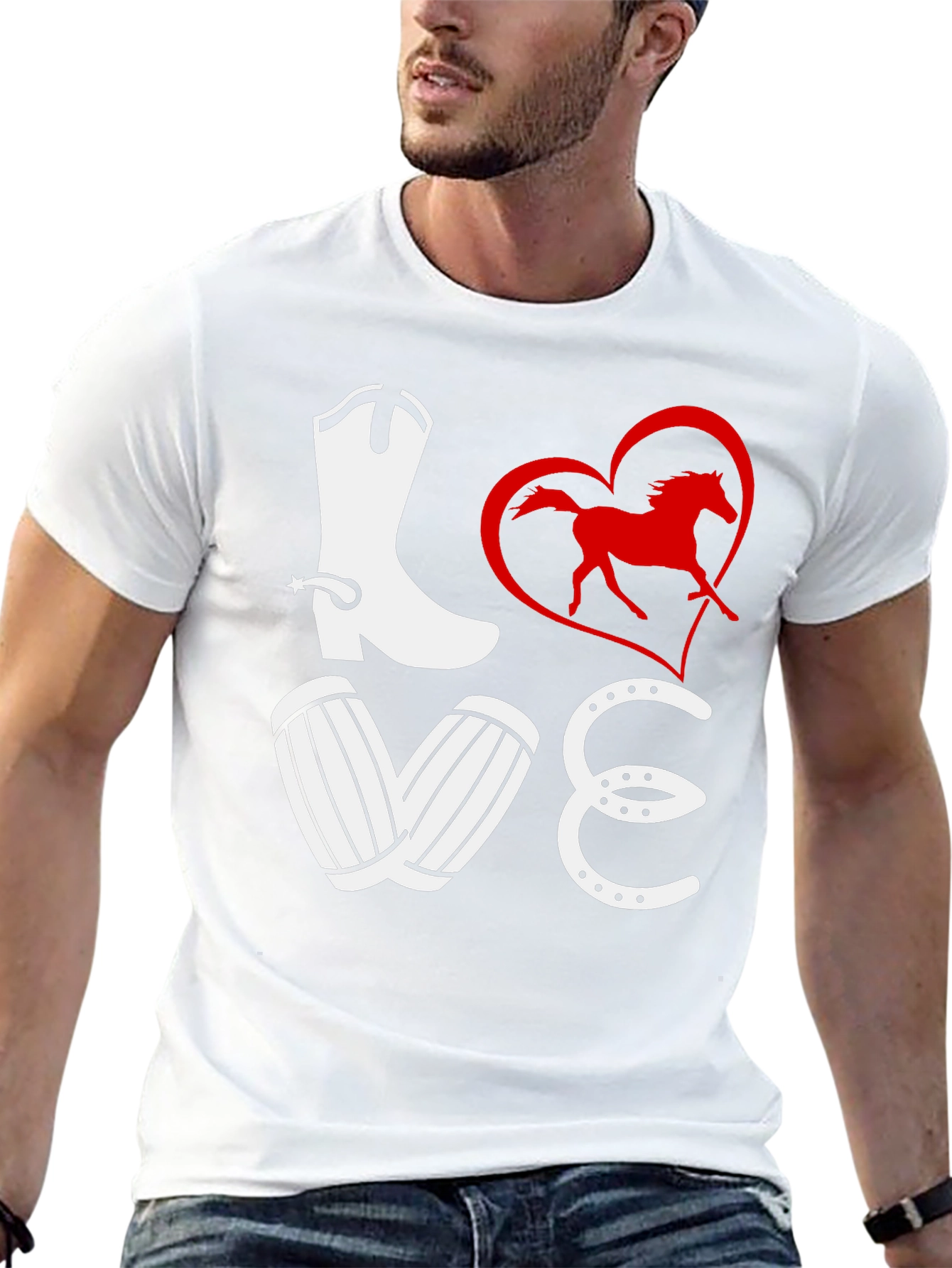 LOVE Horseback Riding T-Shirt